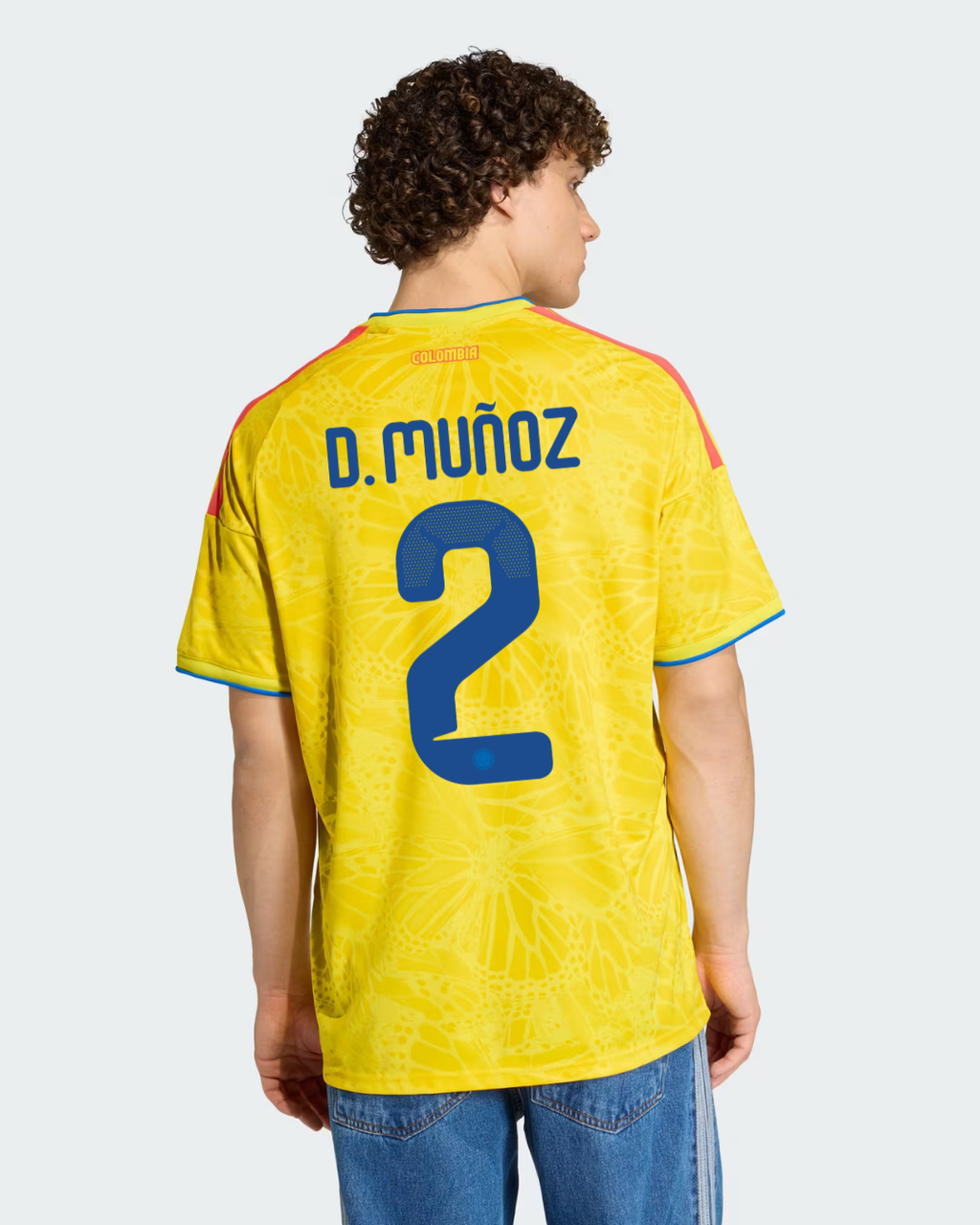 Camiseta Deportiva Drifit Número Jugador COLOMBIA