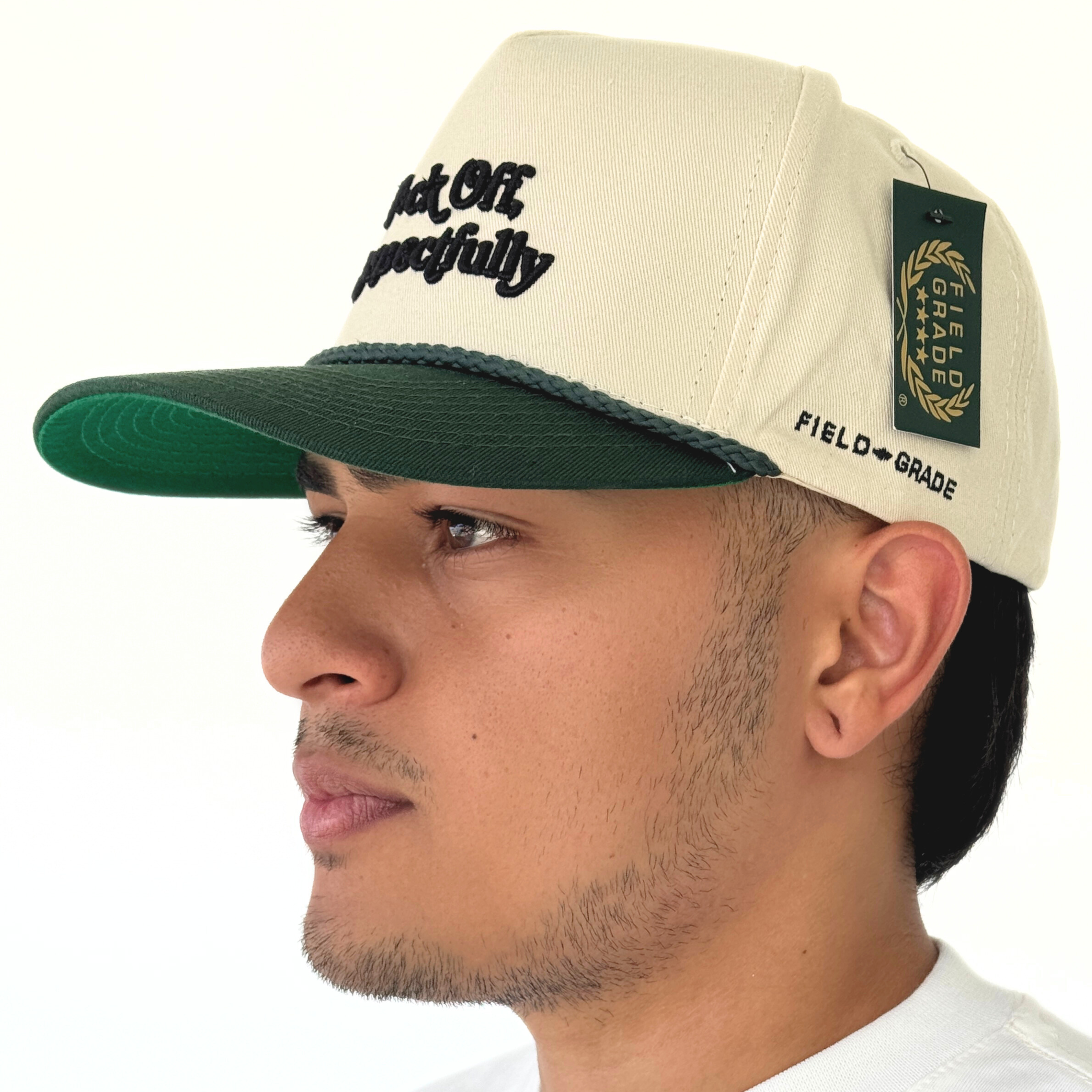 Gorra Field Grade Original Beige-Verde