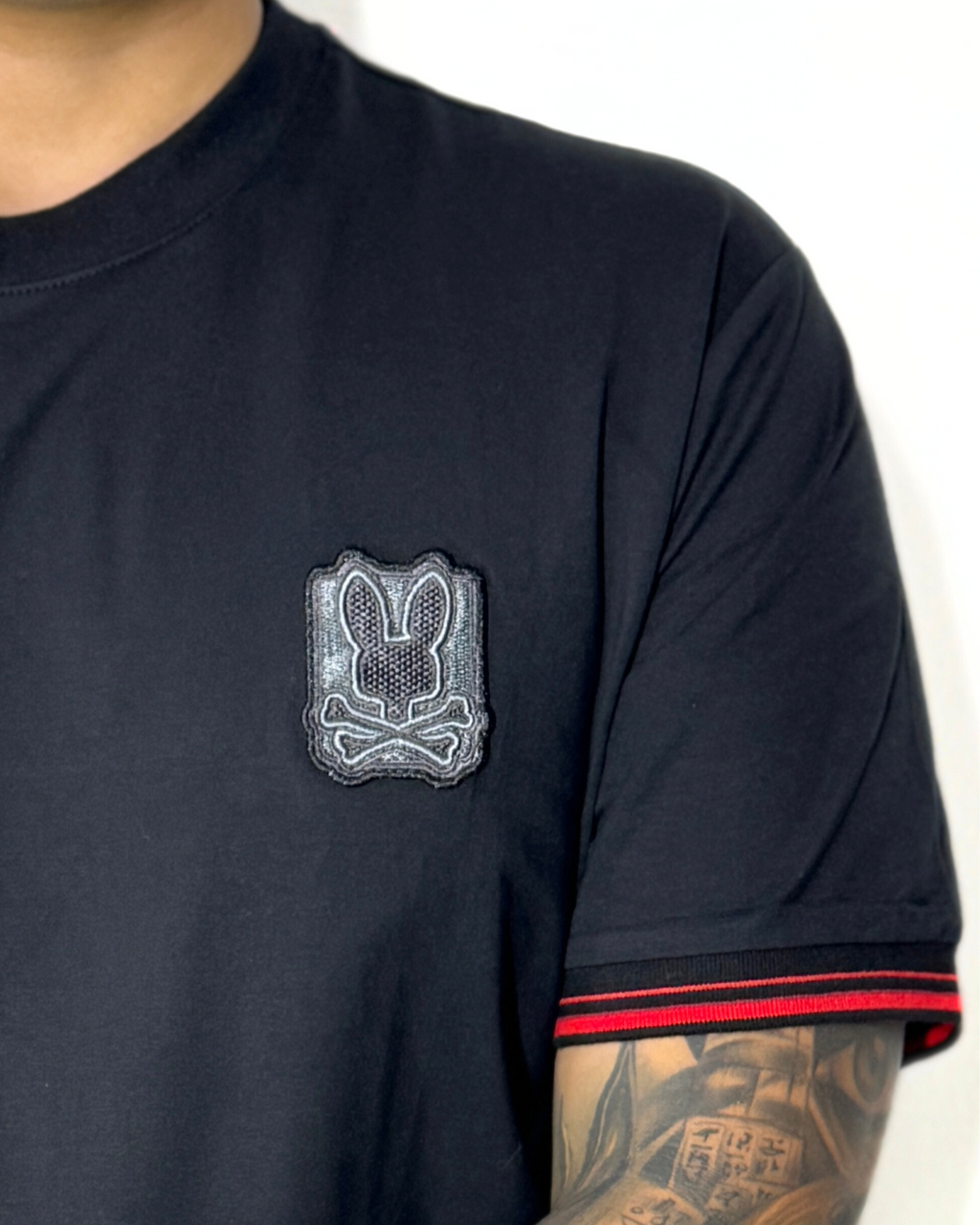 Camiseta básica psycho bunny negro