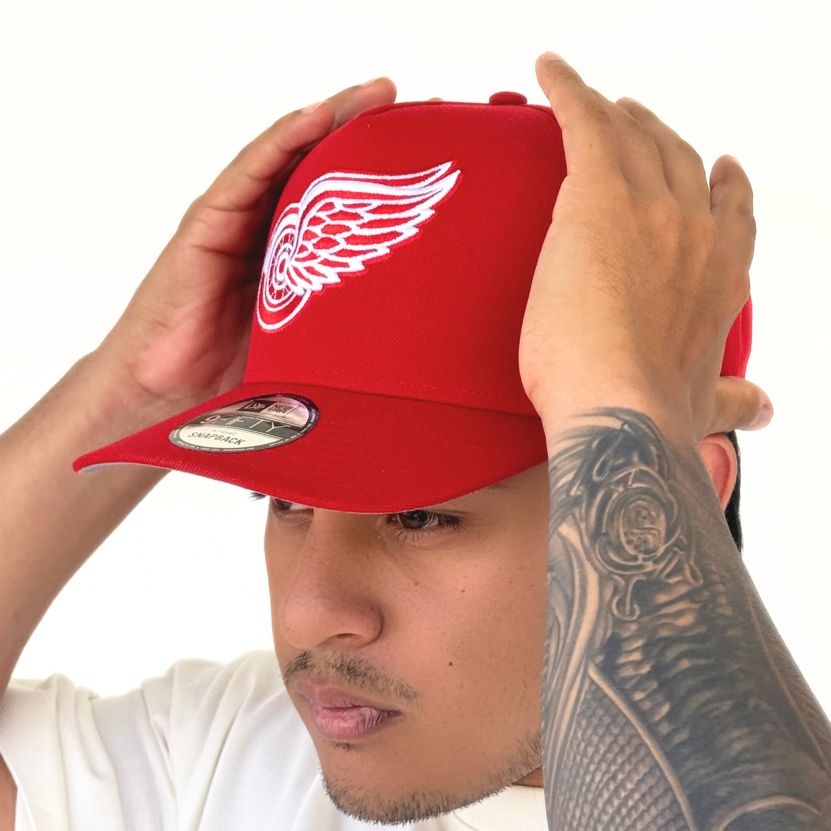 Gorra New Era Detroit Red Wings Original Roja