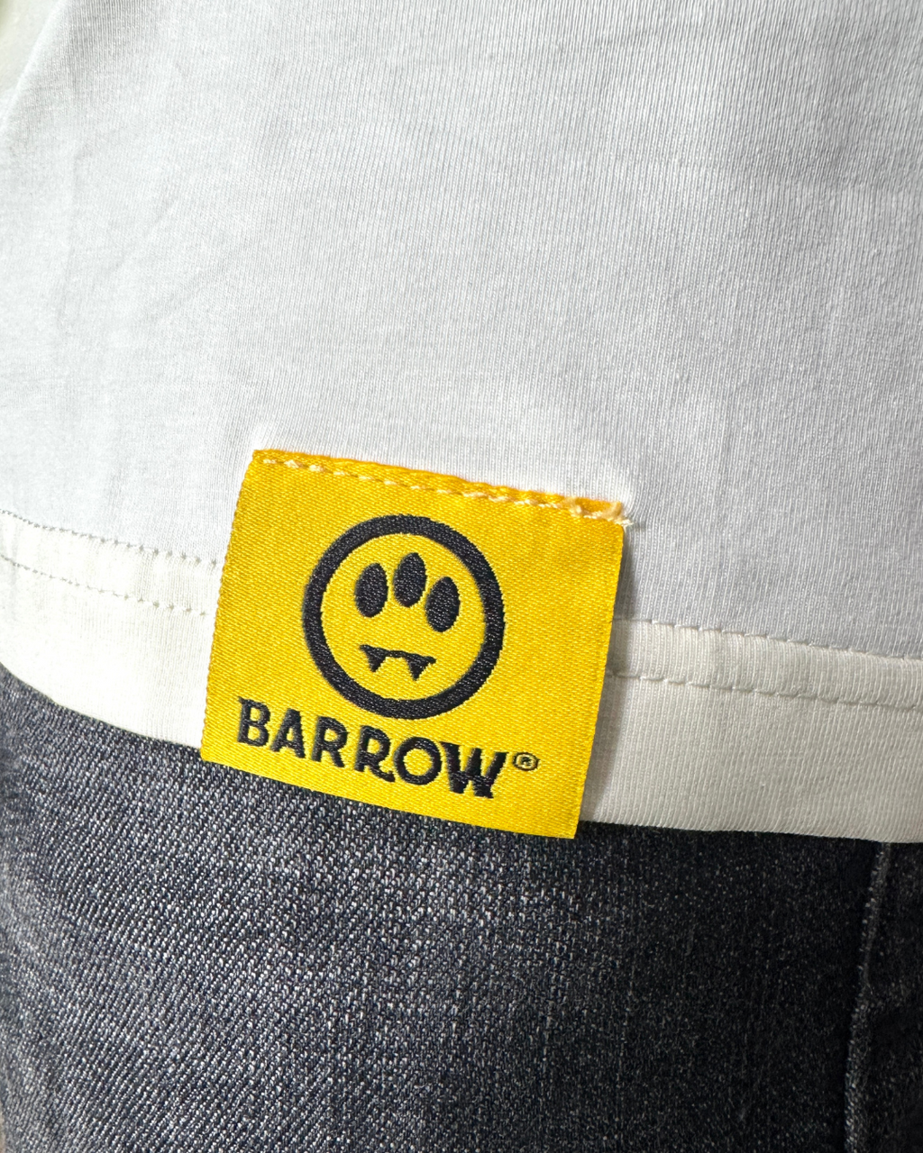 Camiseta Oversize BARROW crema