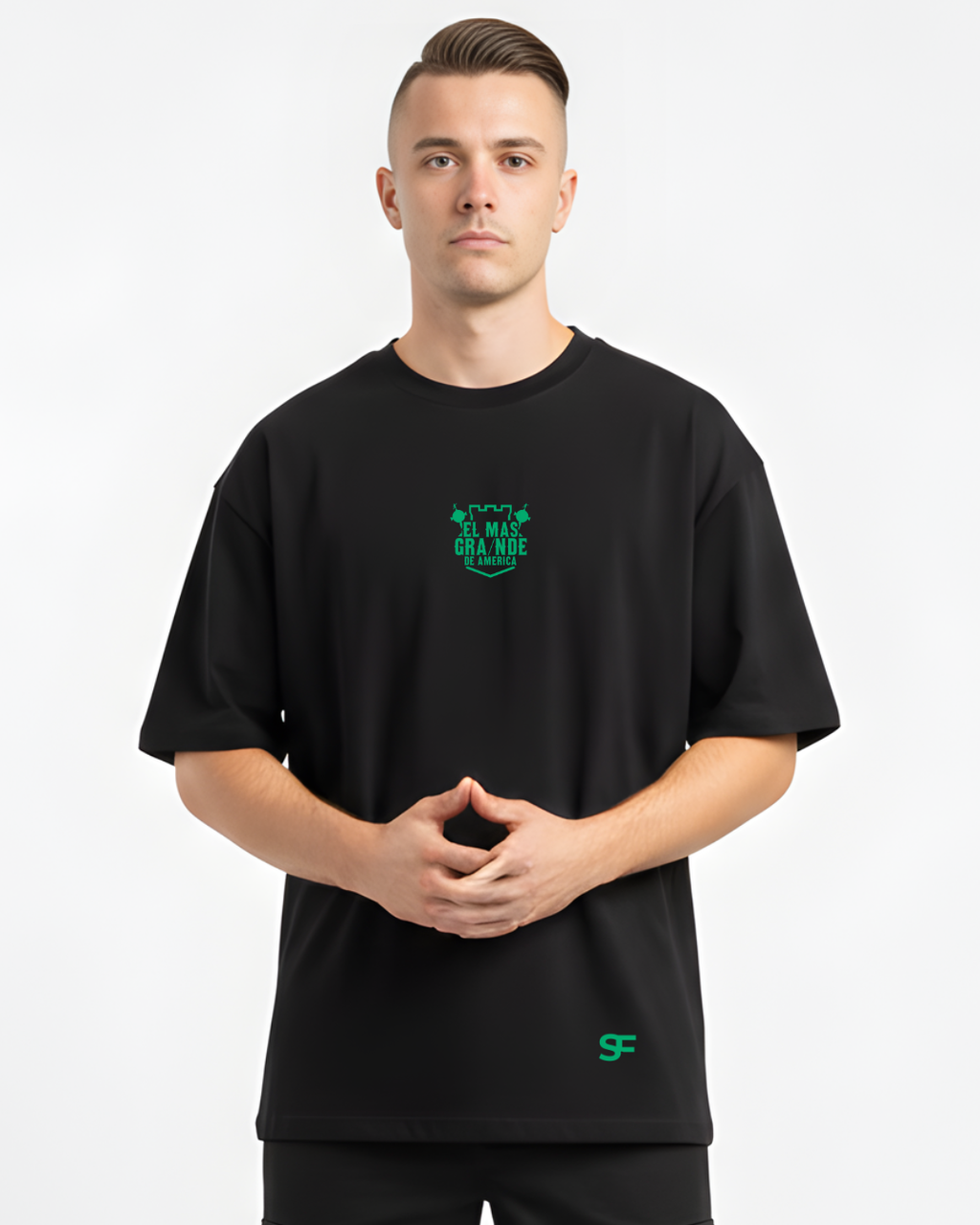 Camiseta Oversize A/N Negra