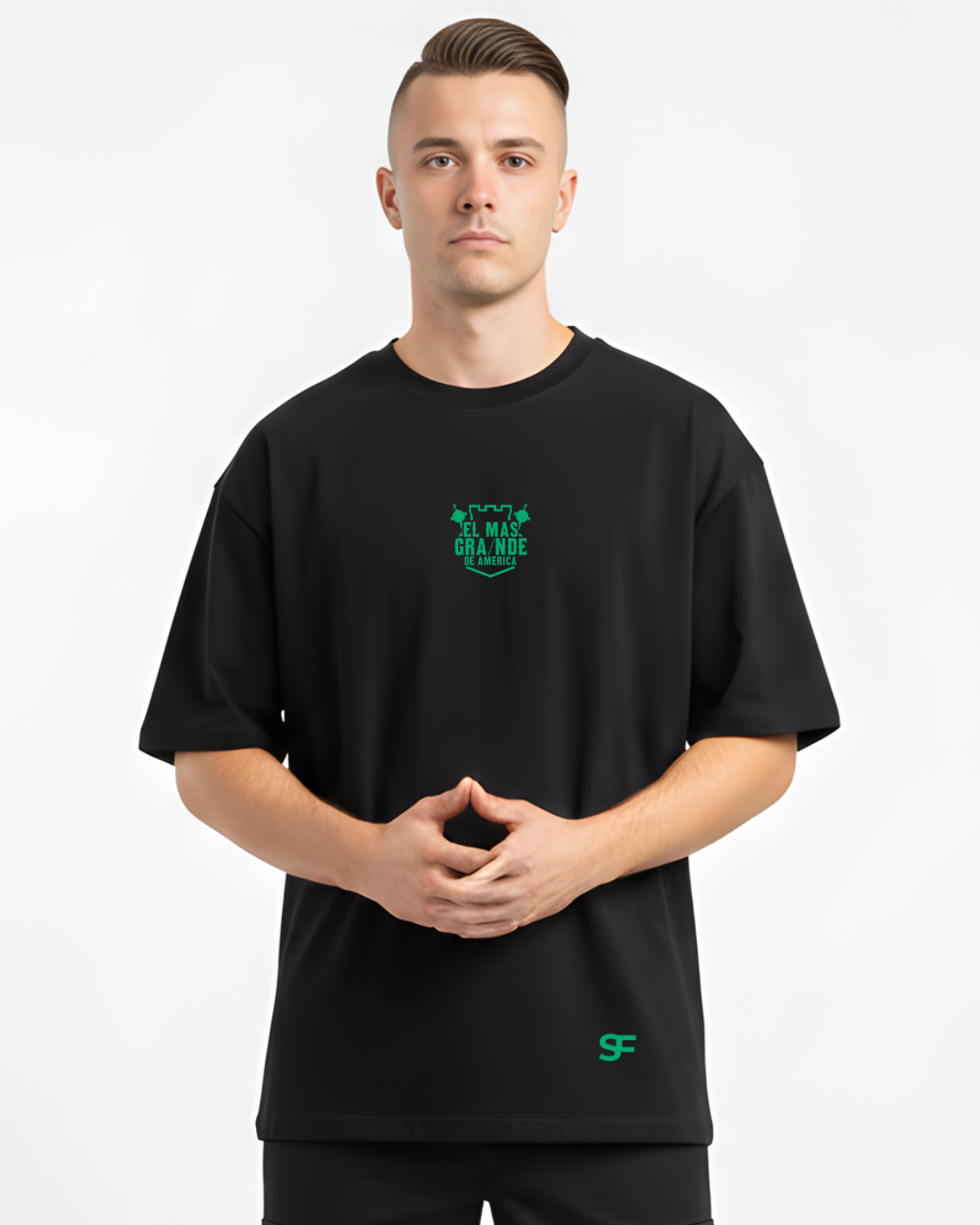 Camiseta Oversize A/N Negra