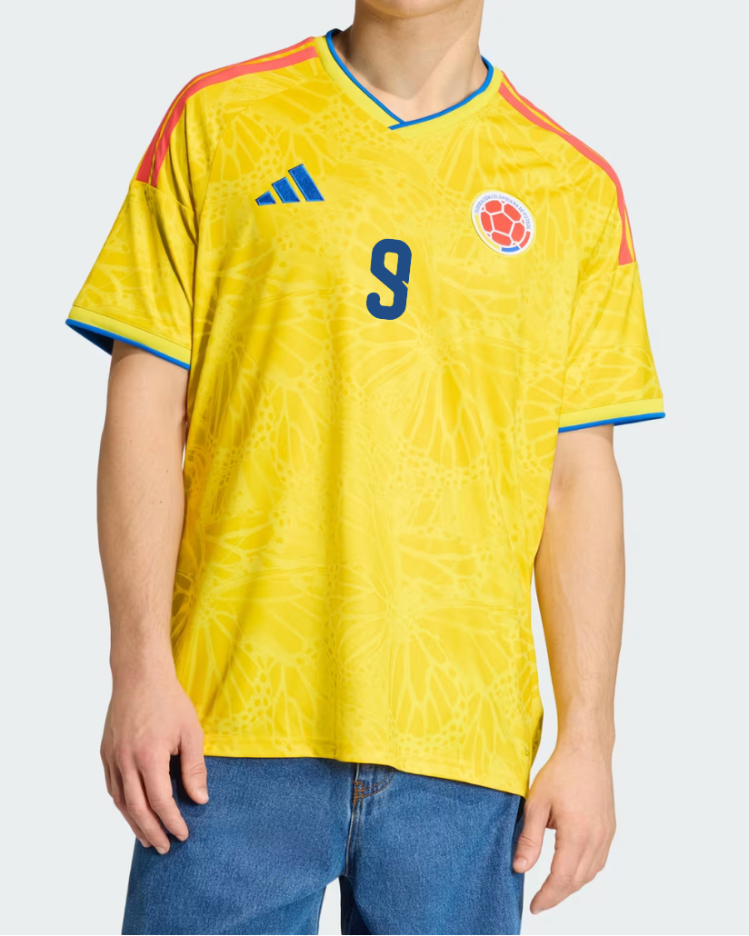 Camiseta Deportiva Drifit Número Jugador COLOMBIA