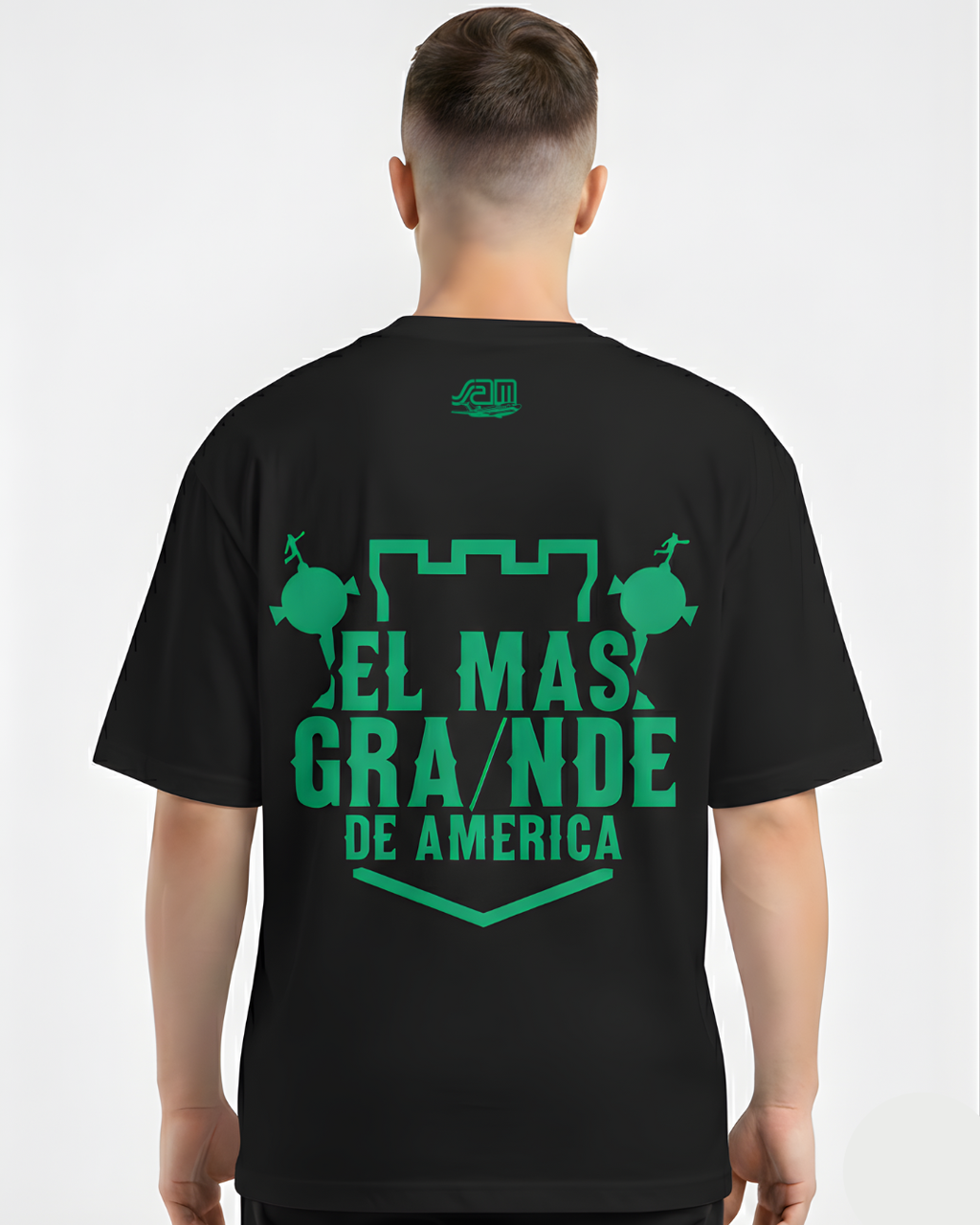 Camiseta Oversize A/N Negra