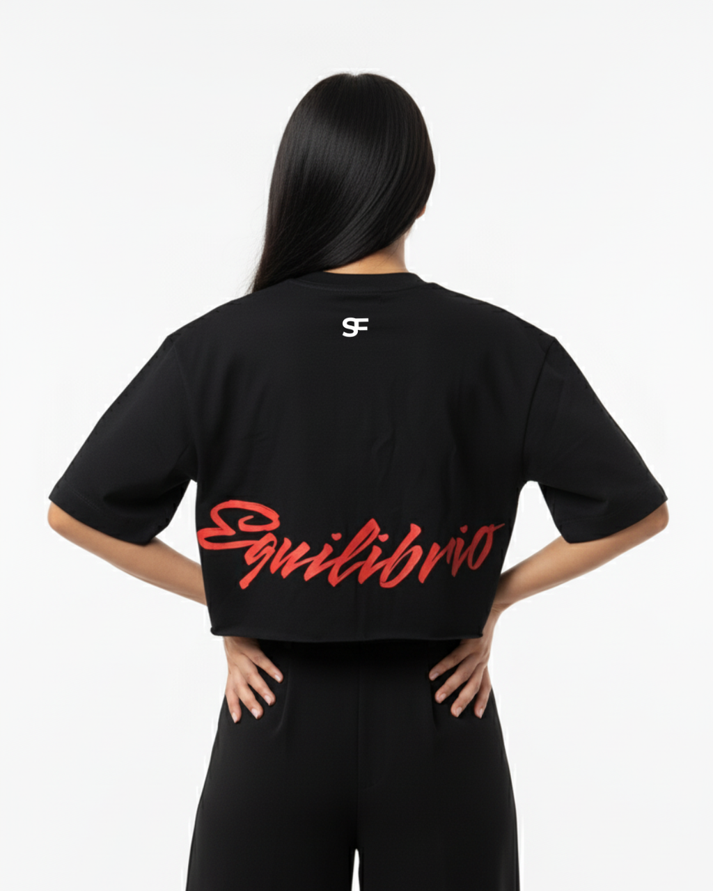 Camiseta Corta de Mujer Equilibrio 220g