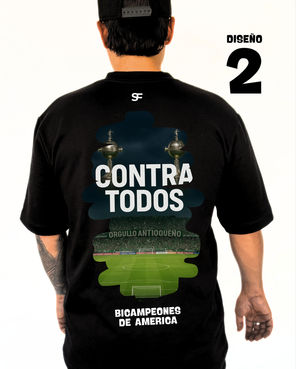 Camiseta Oversize Atletico Nacional 1947 Color Verde