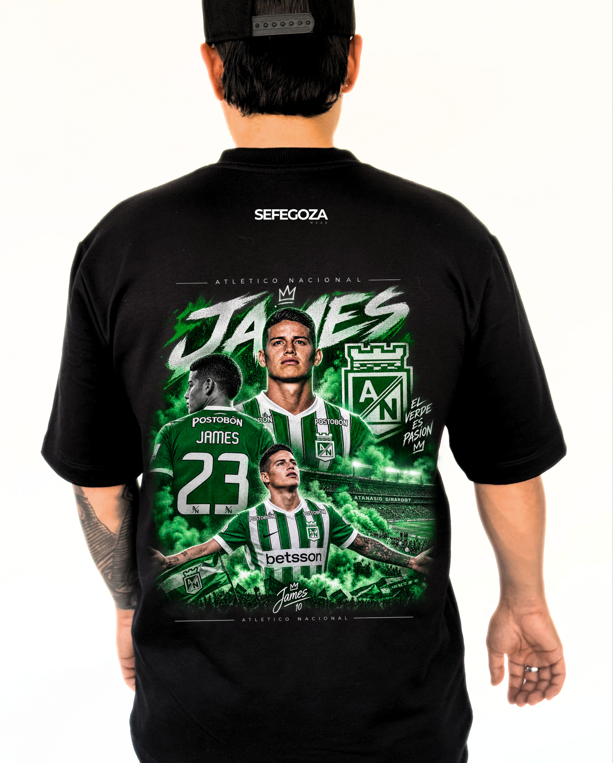 Camiseta A/N James 23
