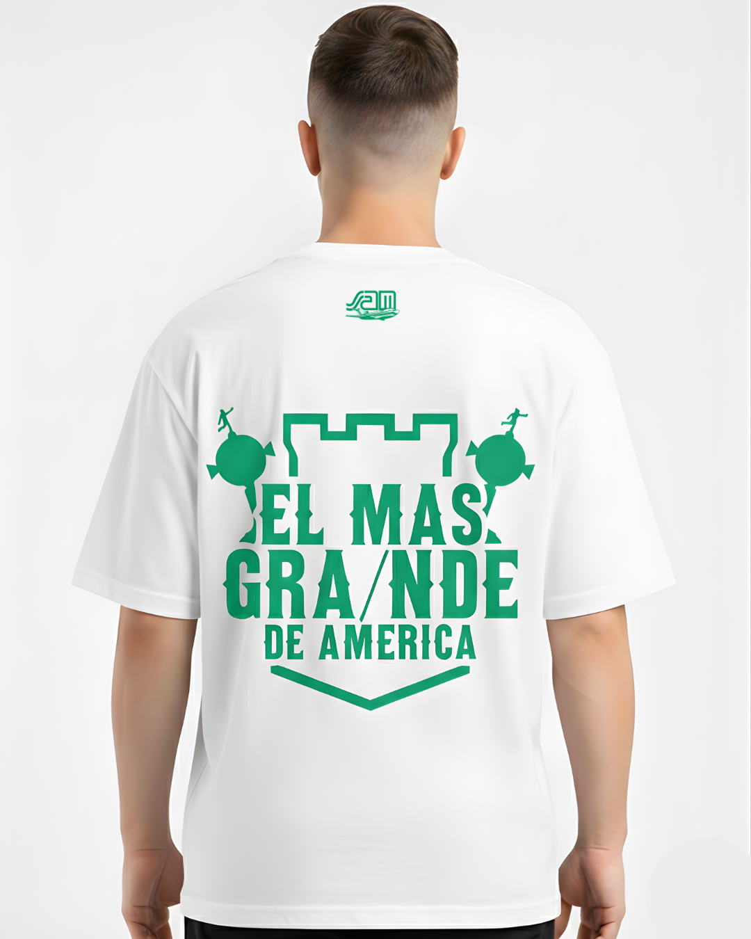 Camiseta Oversize A/N Blanca