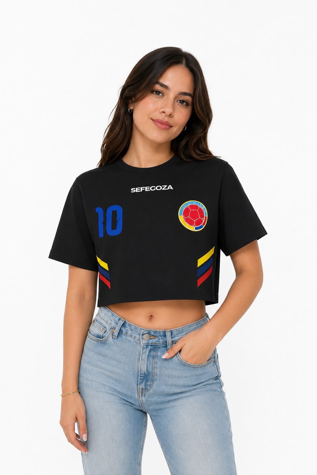 Camiseta corta SF Colombia Personalizable