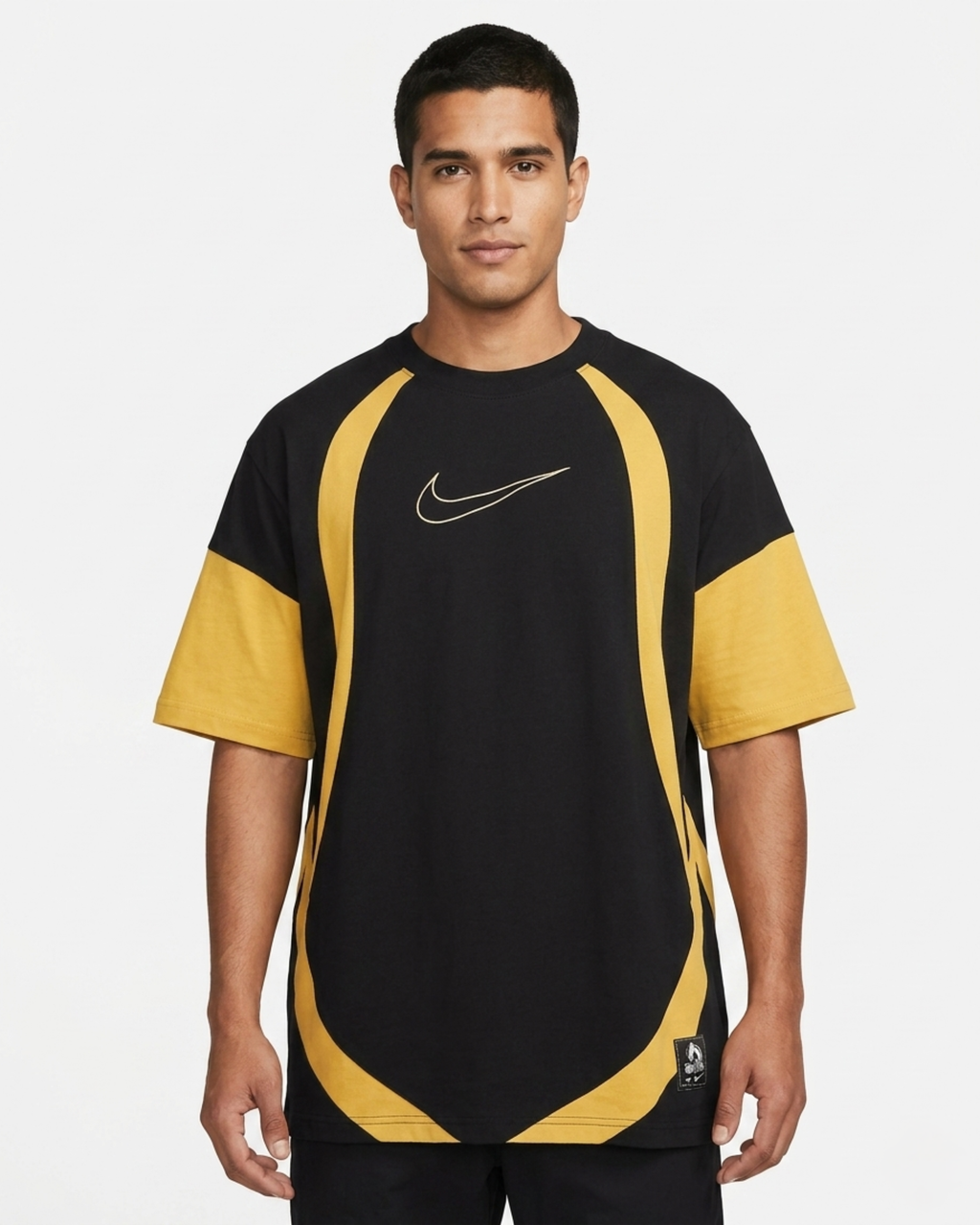 Camiseta Amarillo-Negro NK
