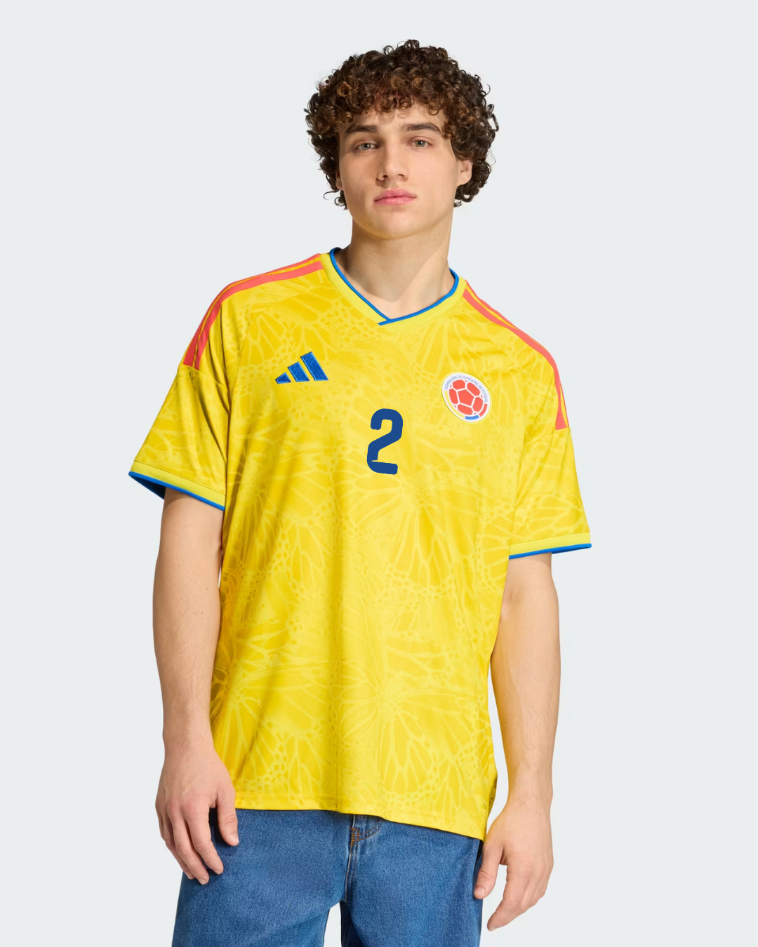 Camiseta Deportiva Drifit Número Jugador COLOMBIA