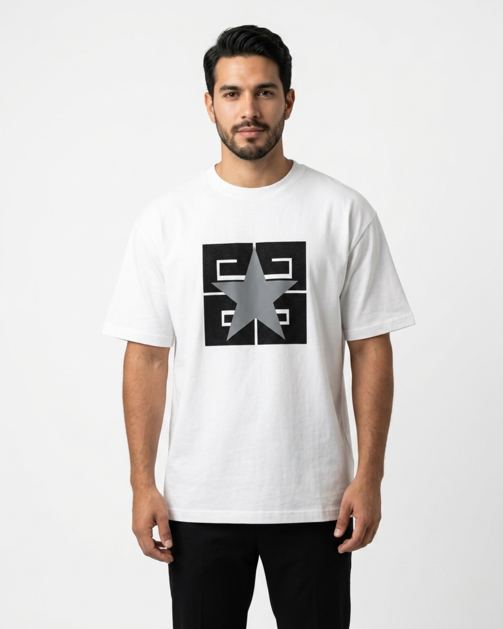 Camiseta Blanca GVNCHY