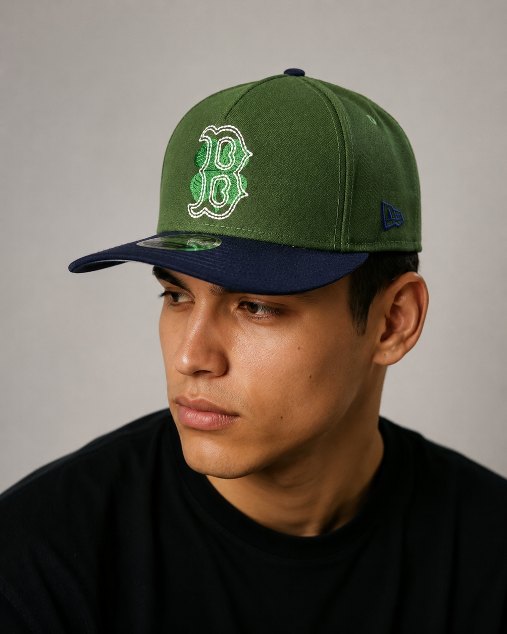 Gorra Boston Red Sox Verde-Negro