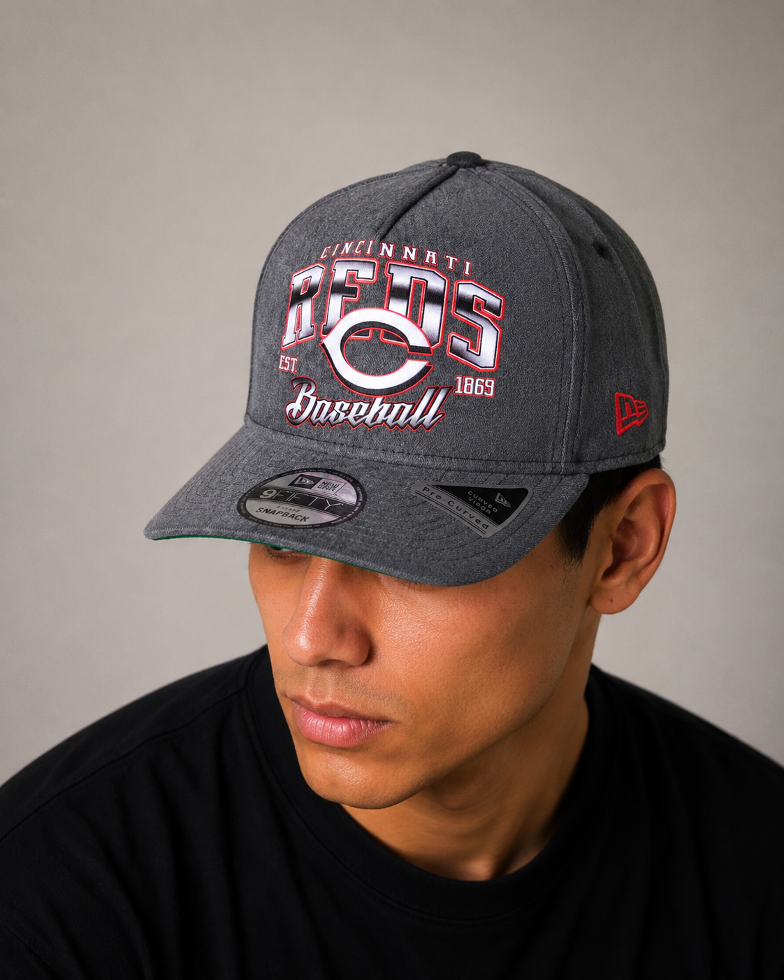 Gorra Cincinnati Reds Original Gris