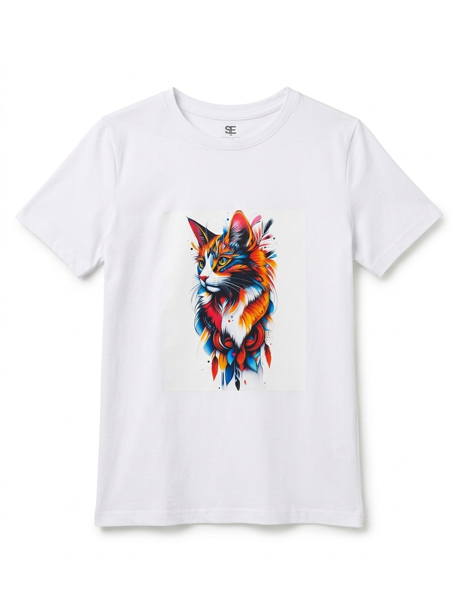 Camiseta de manga corta Blanca