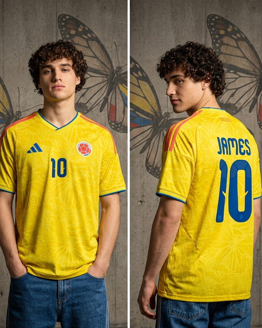 Camiseta Deportiva Drifit Número Jugador COLOMBIA