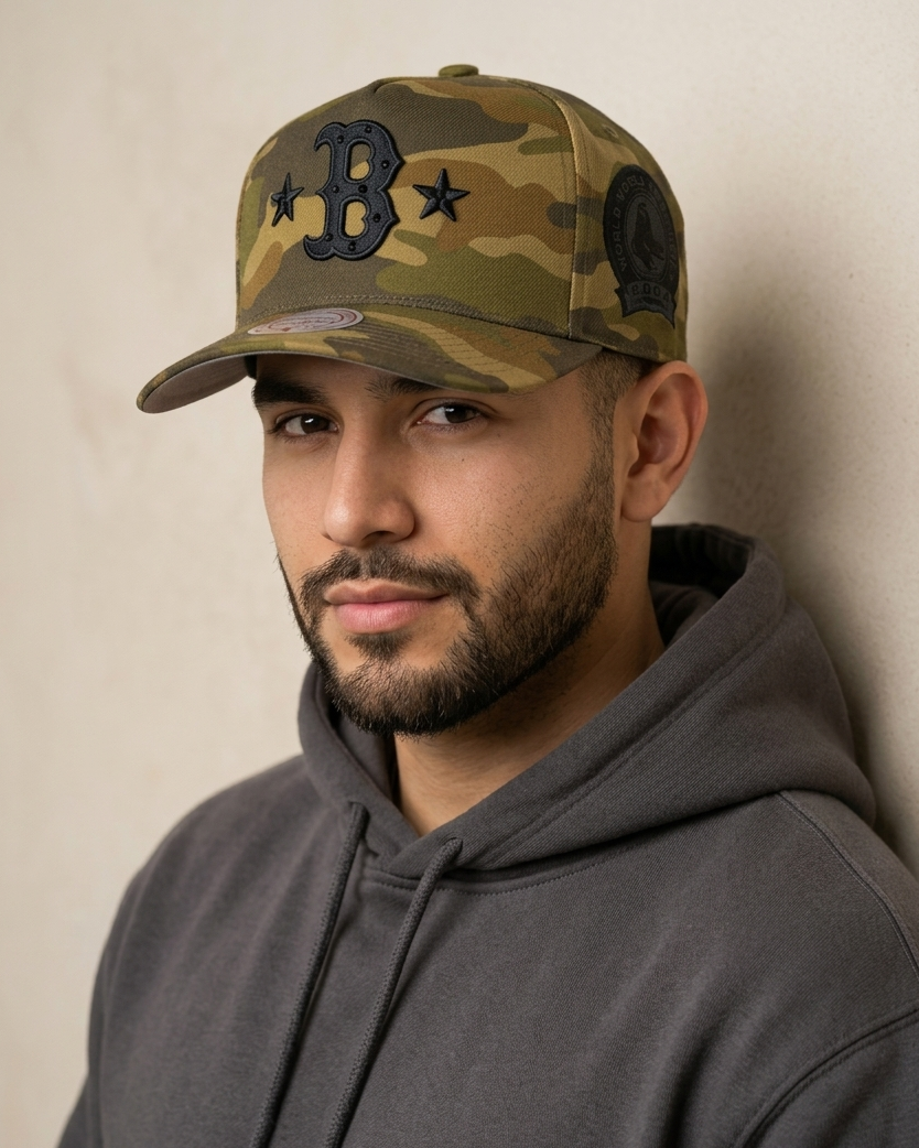 Gorra Boston Red Sox Original Camuflada