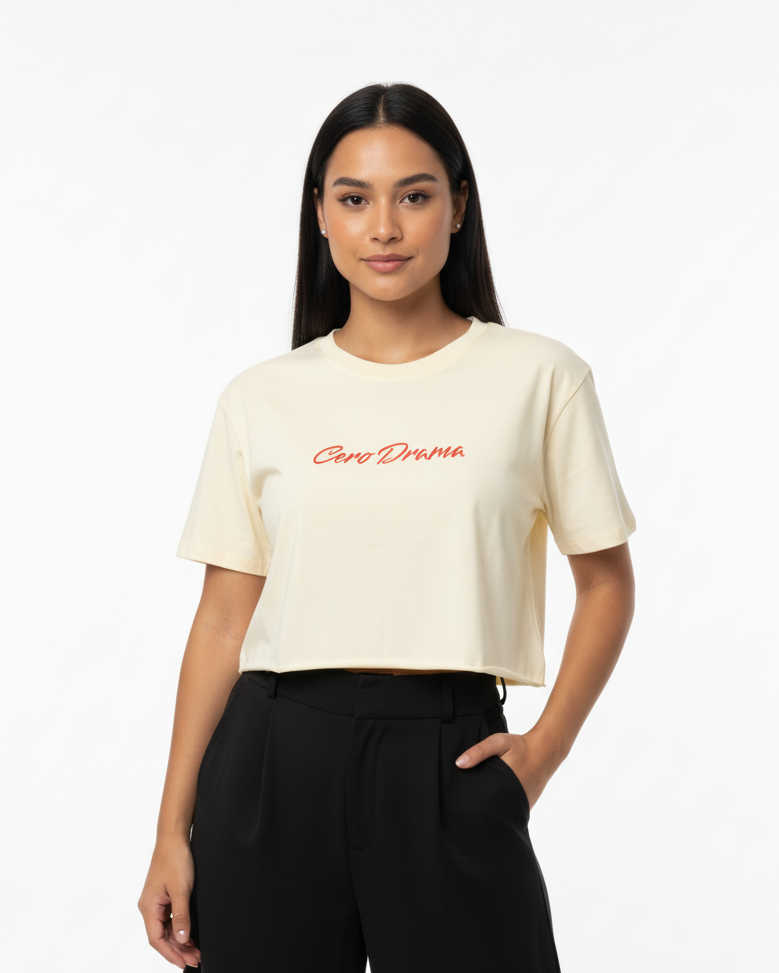 Camiseta corta de mujer Cero Drama 220g