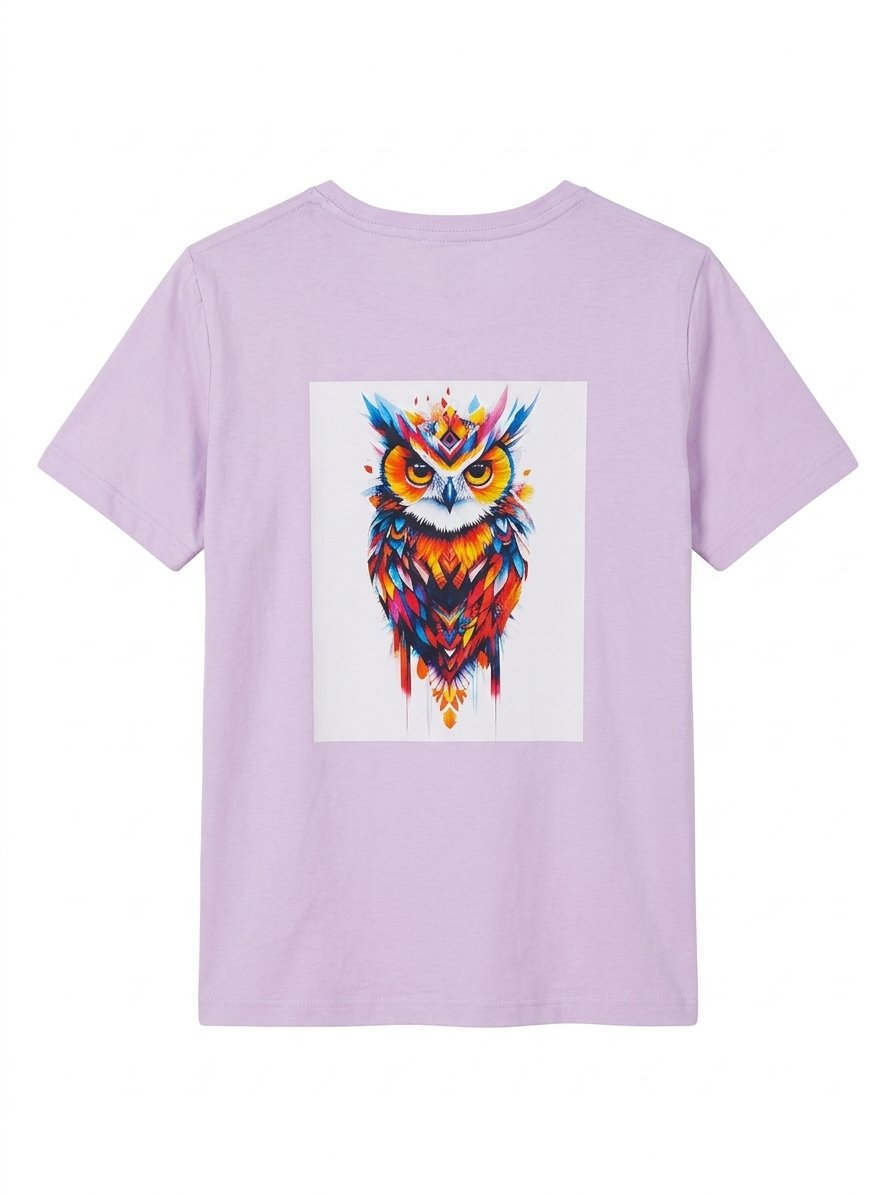 Camiseta de manga corta Violeta