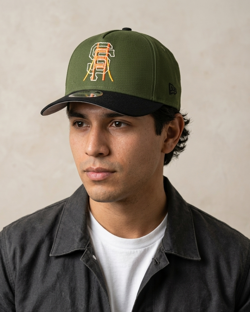 Gorra San Francisco Verde-Negro