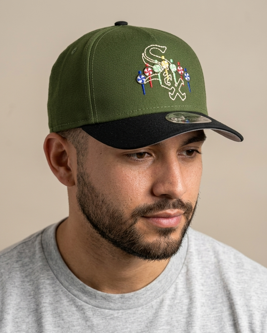 Gorra Red Sox Verde-Negro