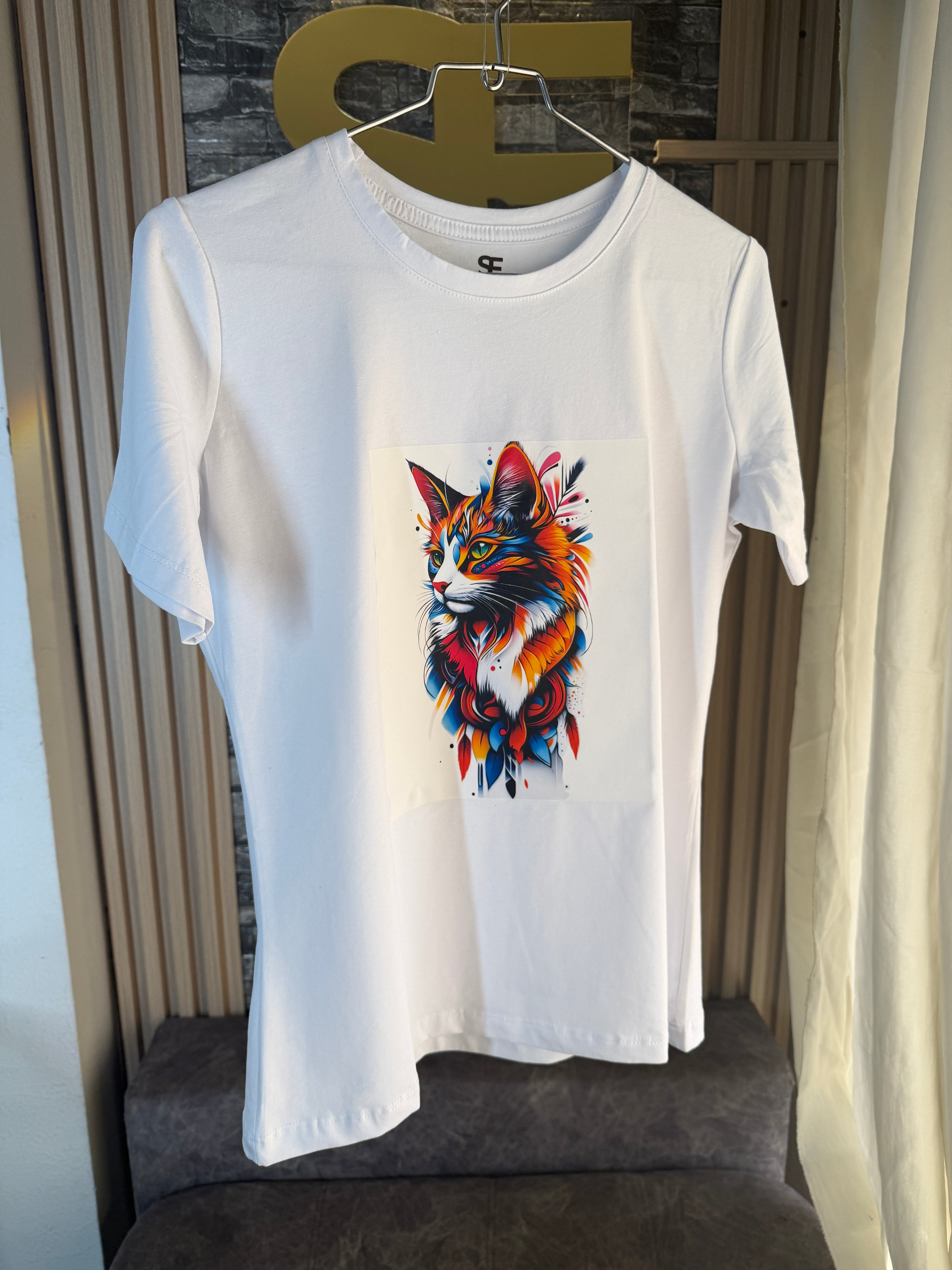 Camiseta de manga corta Blanca
