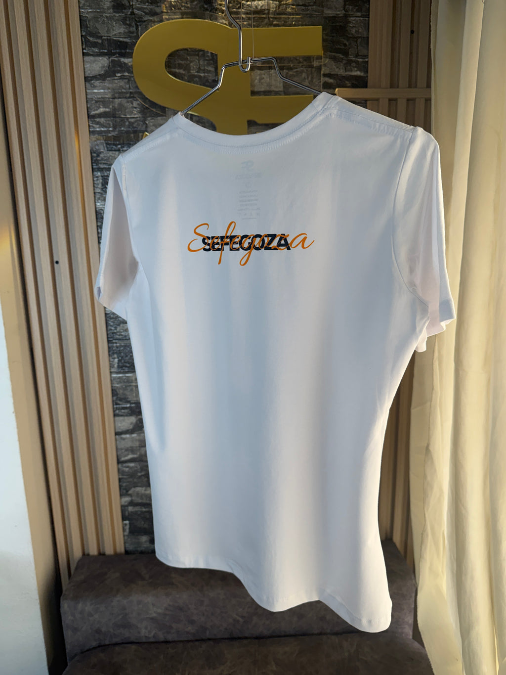 Camiseta de manga corta Blanca