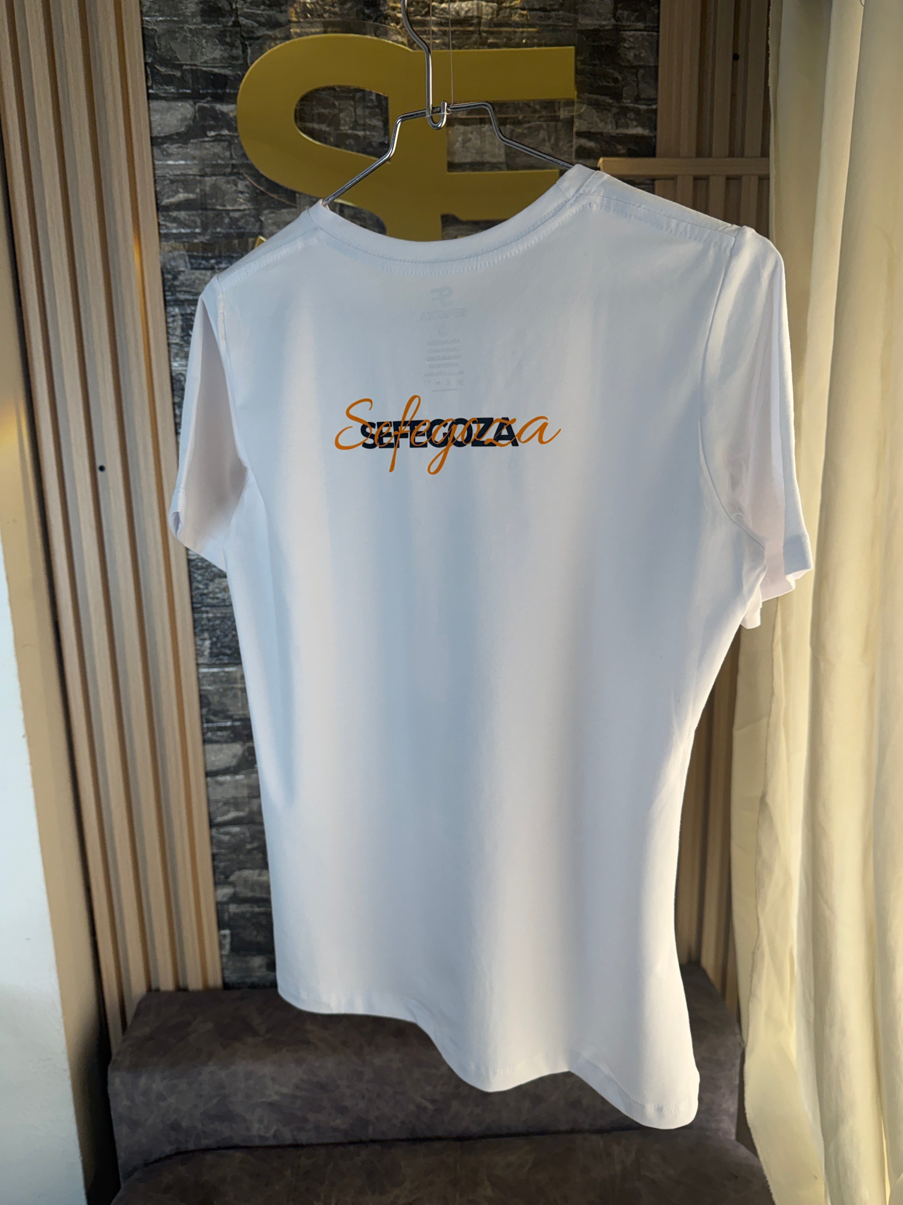Camiseta de manga corta Blanca