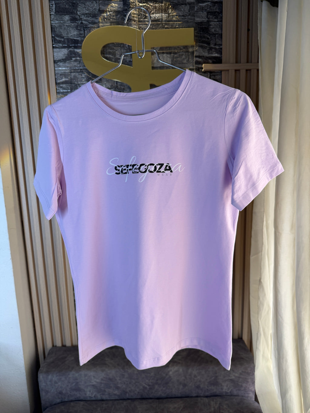Camiseta de manga corta Violeta