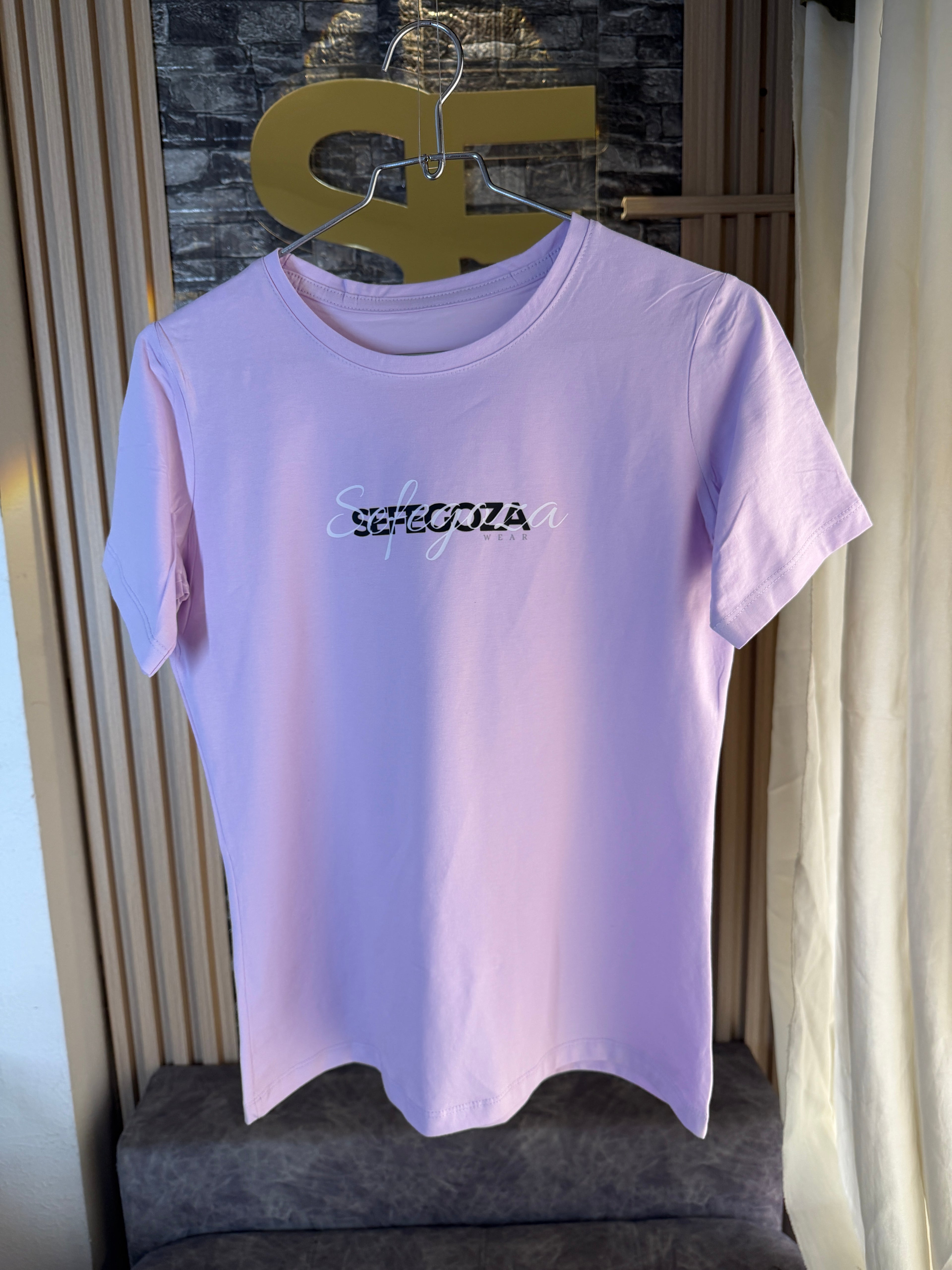 Camiseta de manga corta Violeta