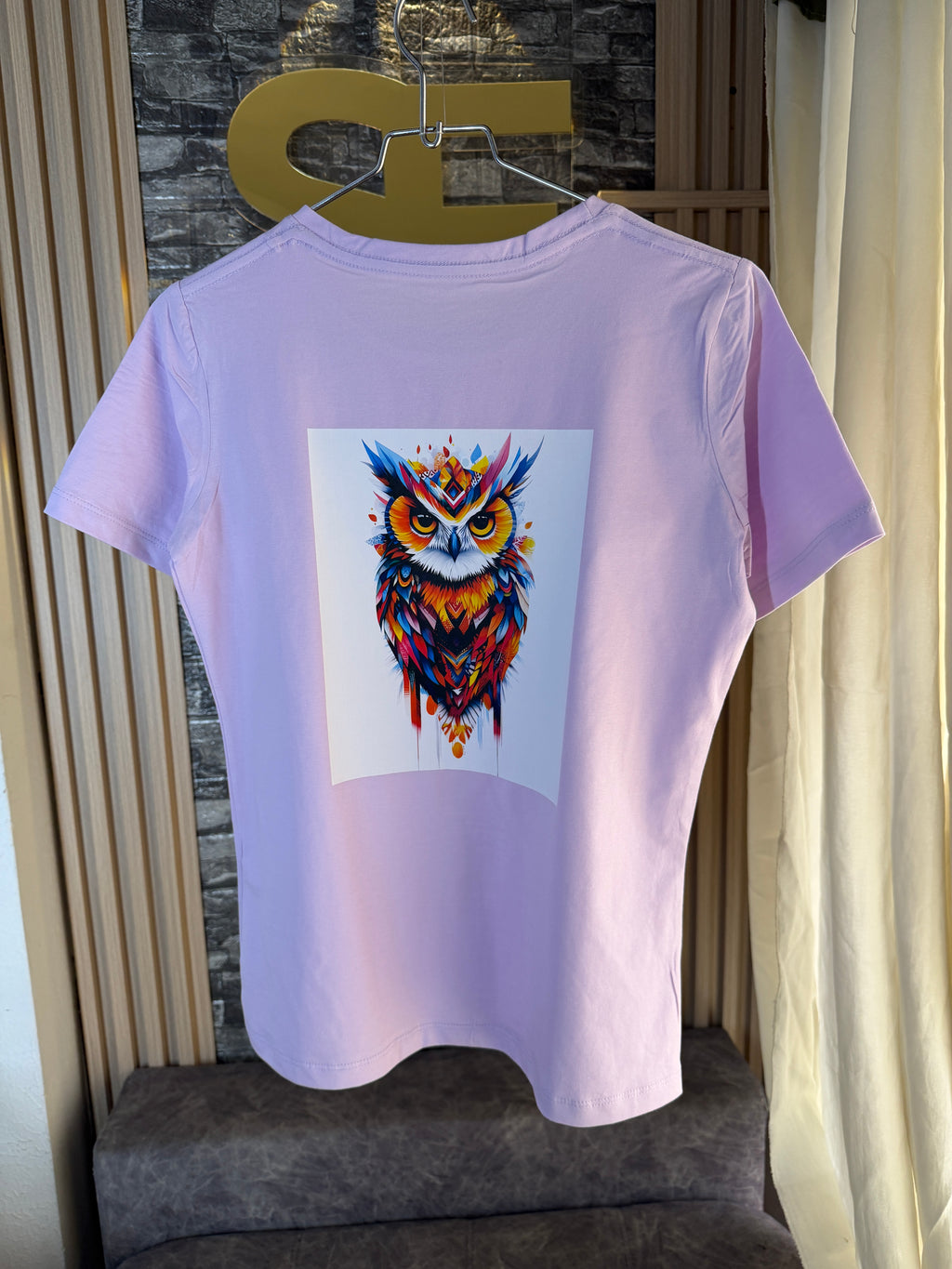 Camiseta de manga corta Violeta