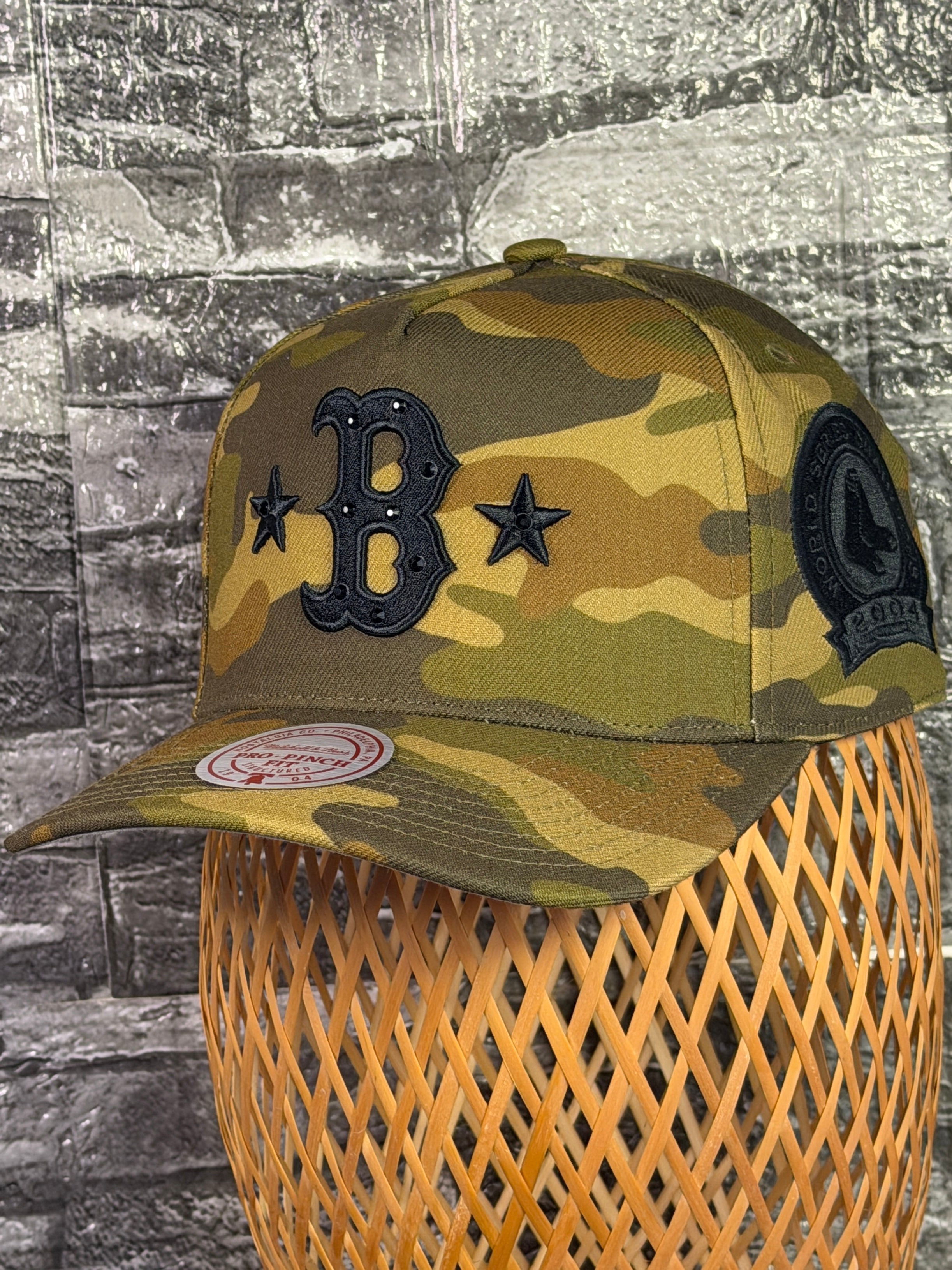 Gorra Boston Red Sox Original Camuflada
