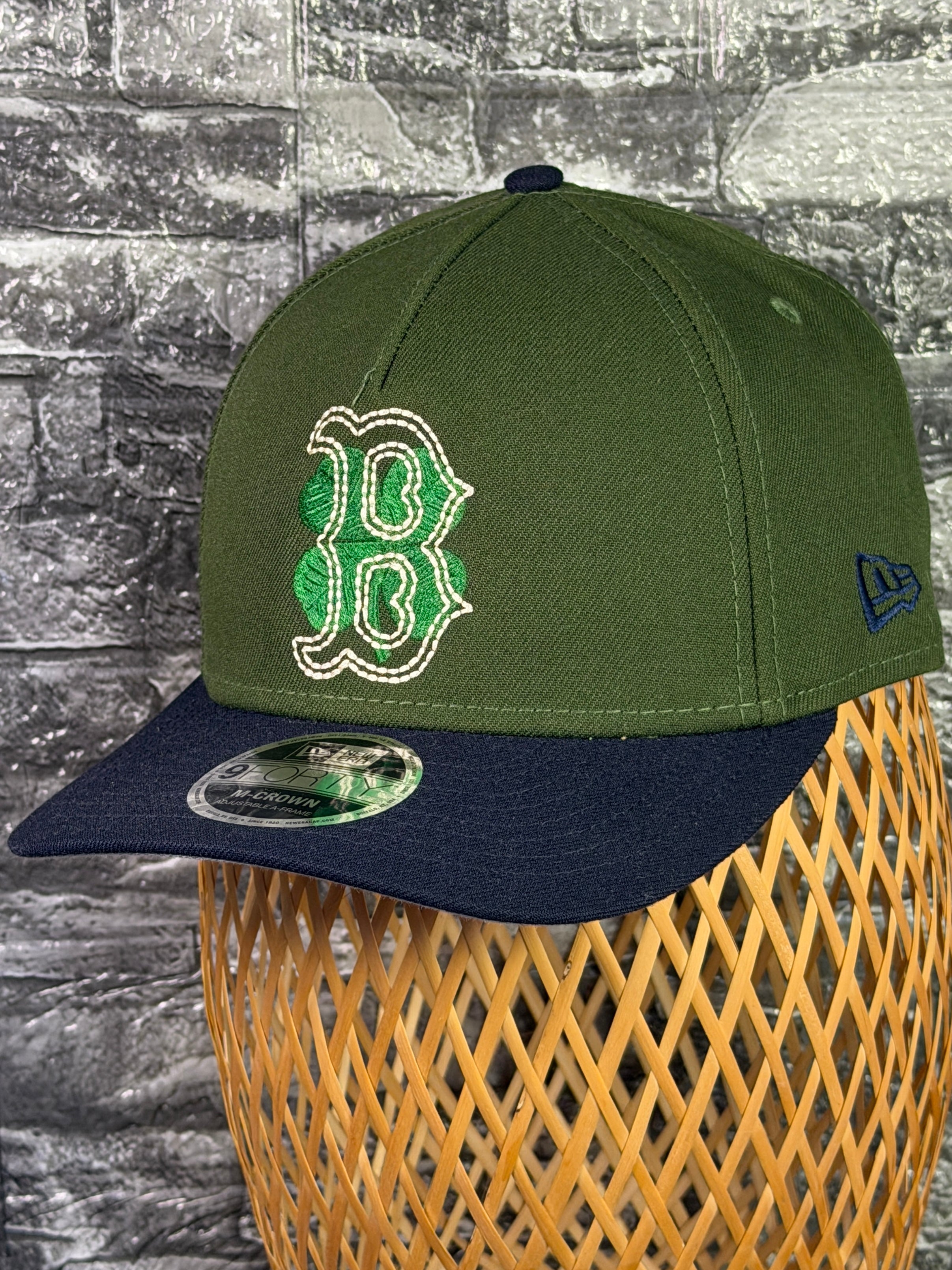 Gorra Boston Red Sox Verde-Negro