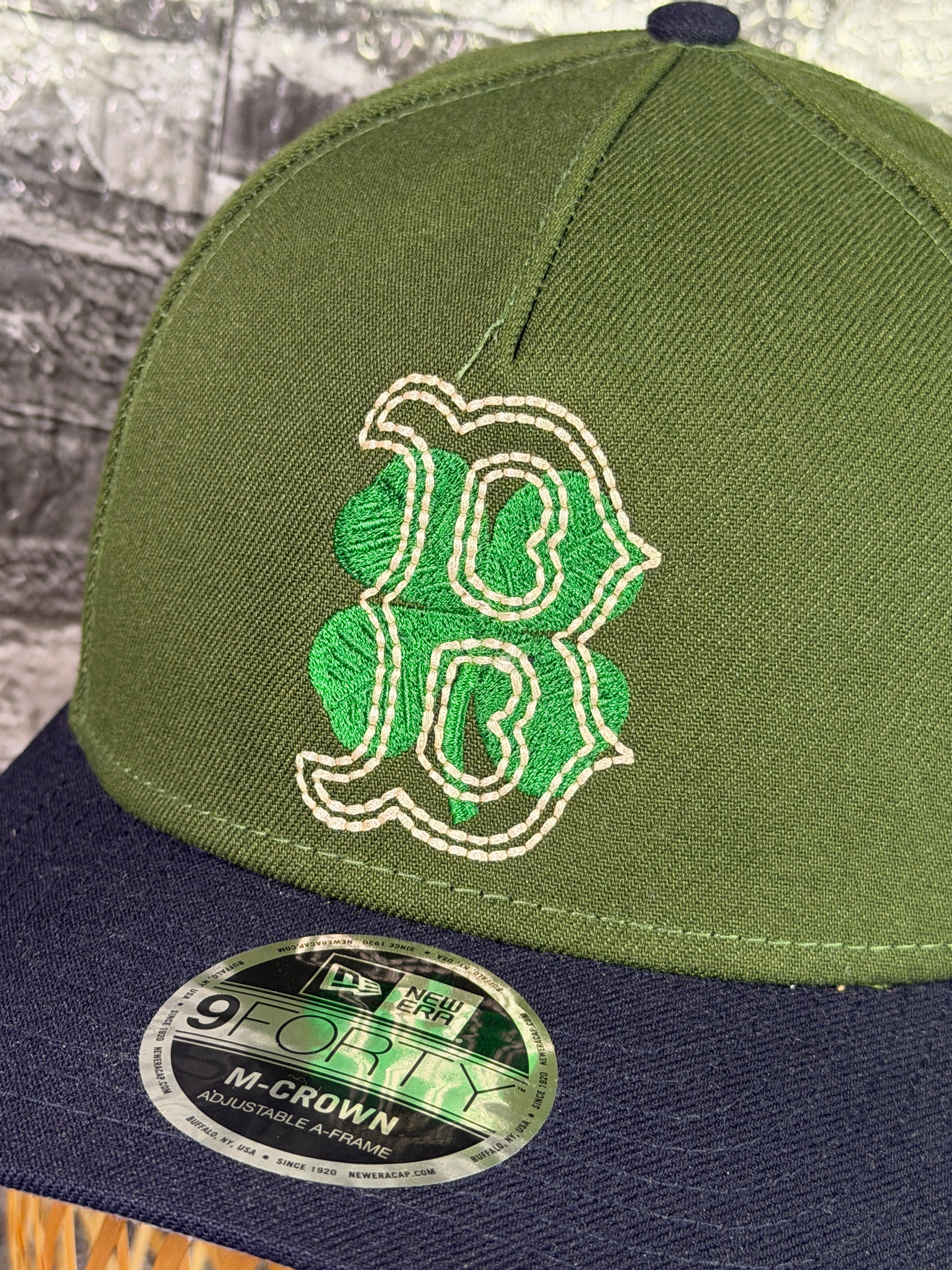 Gorra Boston Red Sox Verde-Negro