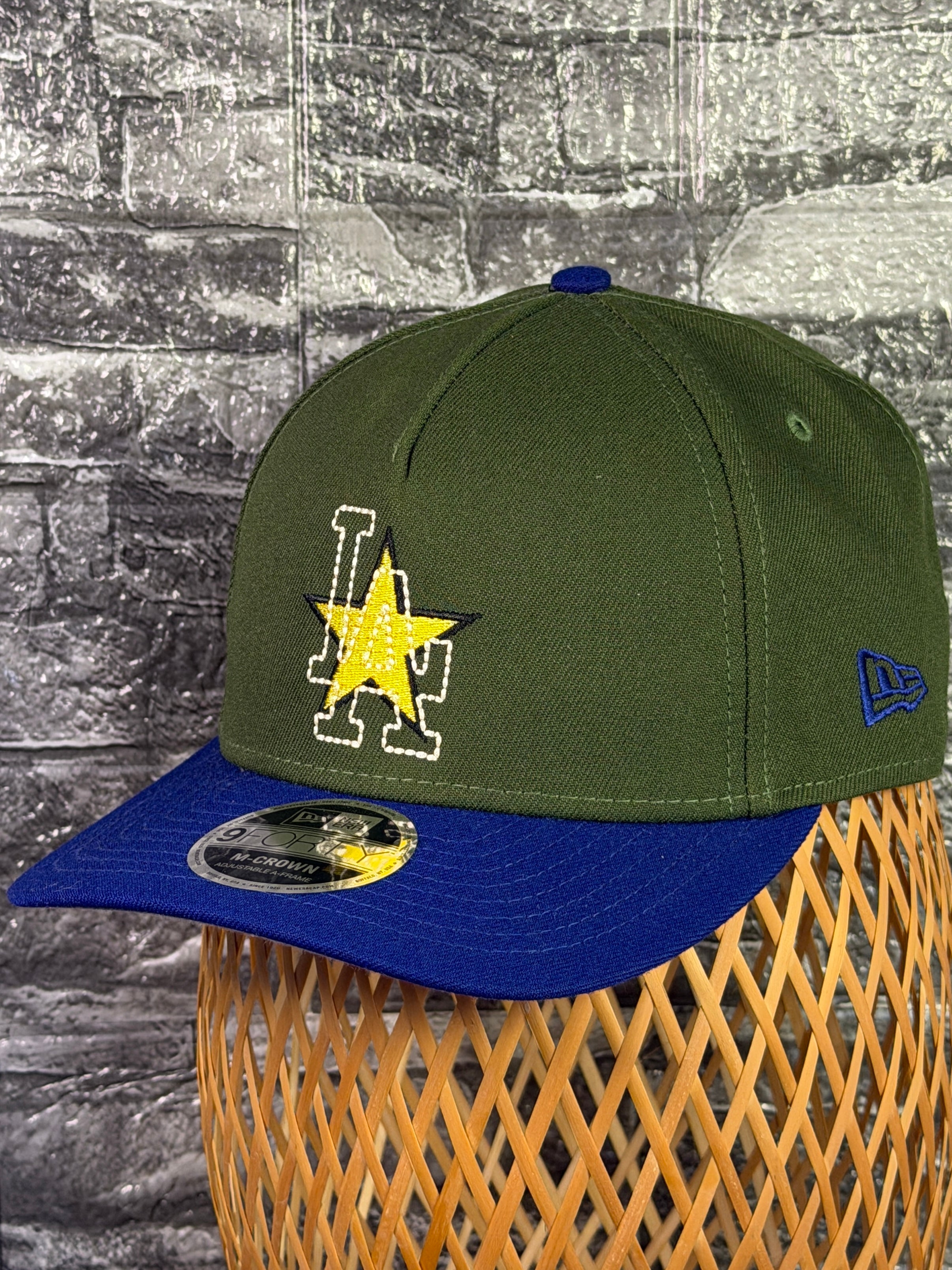 Gorra Los Angeles Verde-Azul