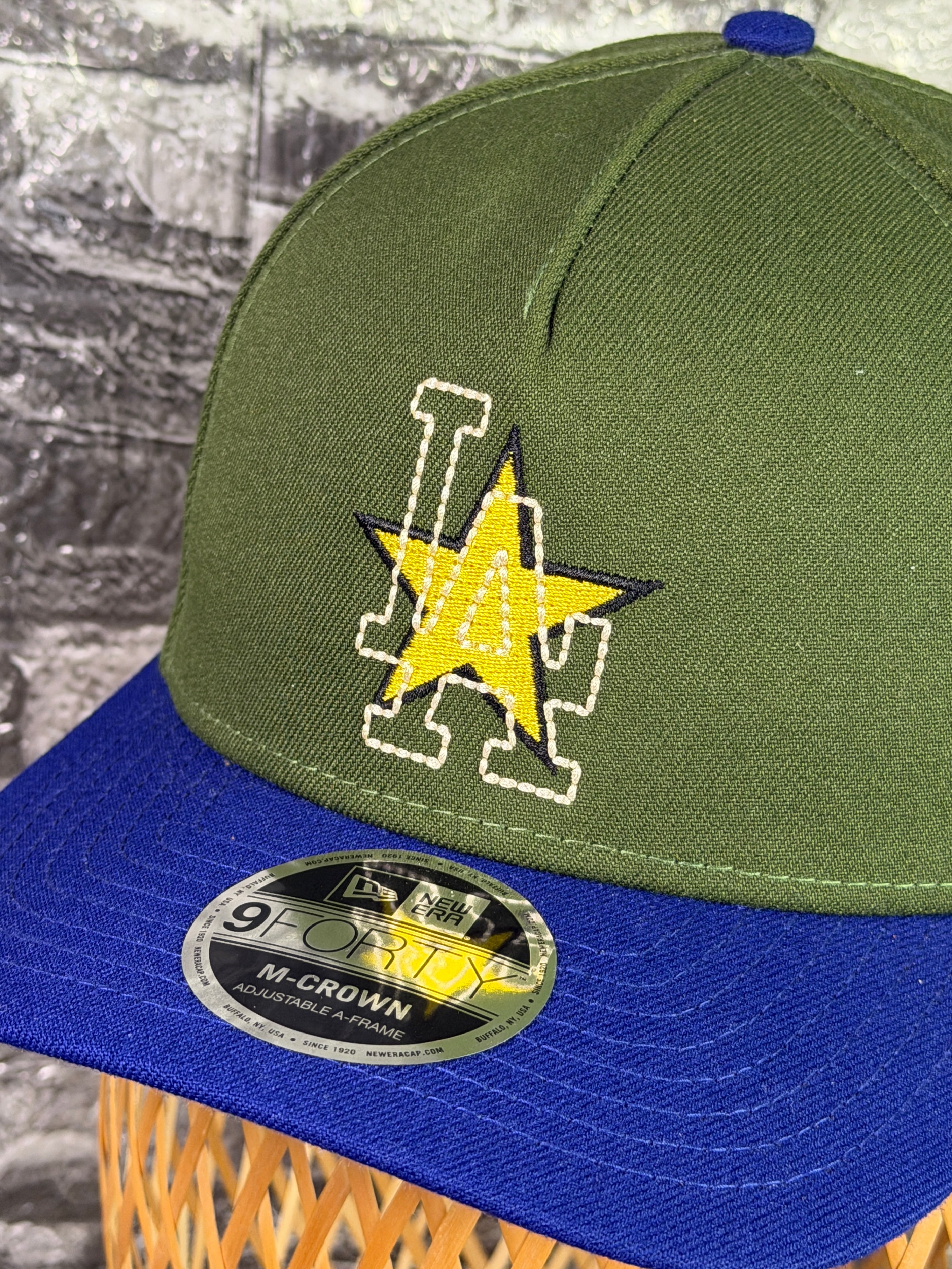 Gorra Los Angeles Verde-Azul