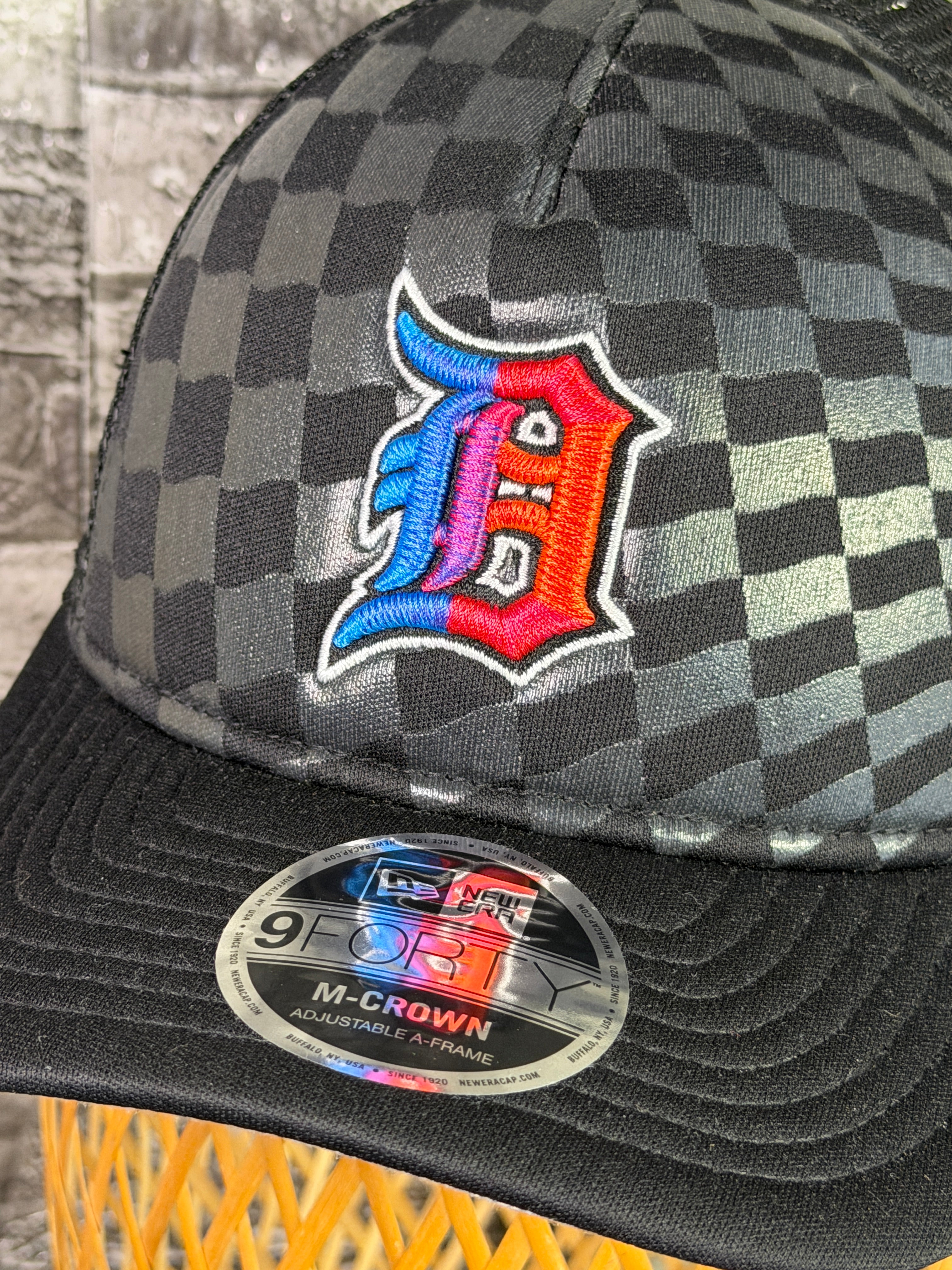 Gorra Ditroit Original Mallada Negra