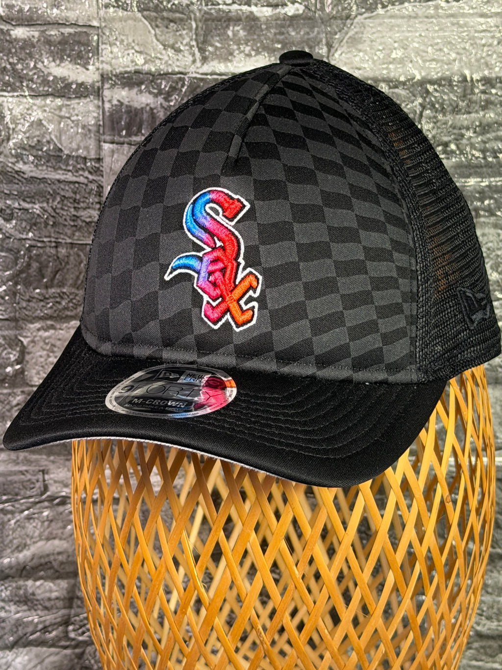 Gorra Sox Original Mallada Negra