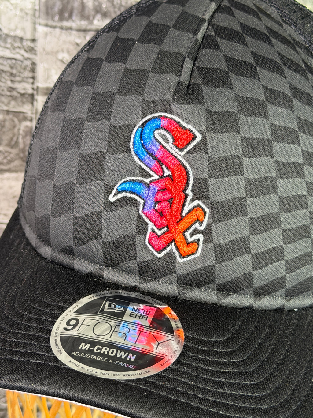 Gorra Sox Original Mallada Negra