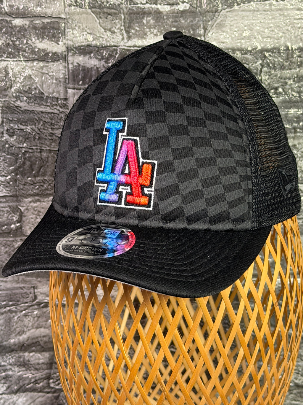 Gorra Los Angeles Original Mallada Negra