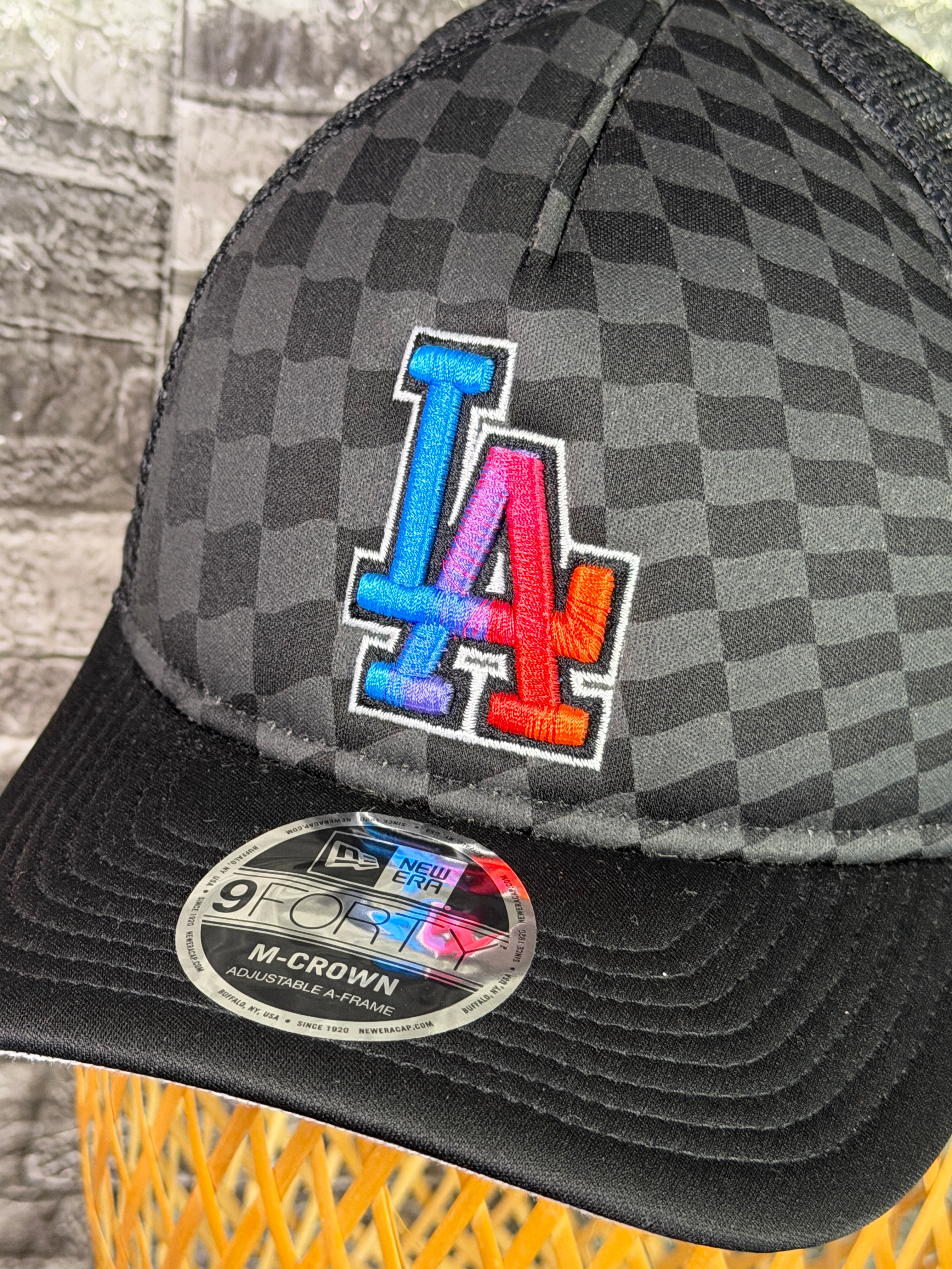 Gorra Los Angeles Original Mallada Negra
