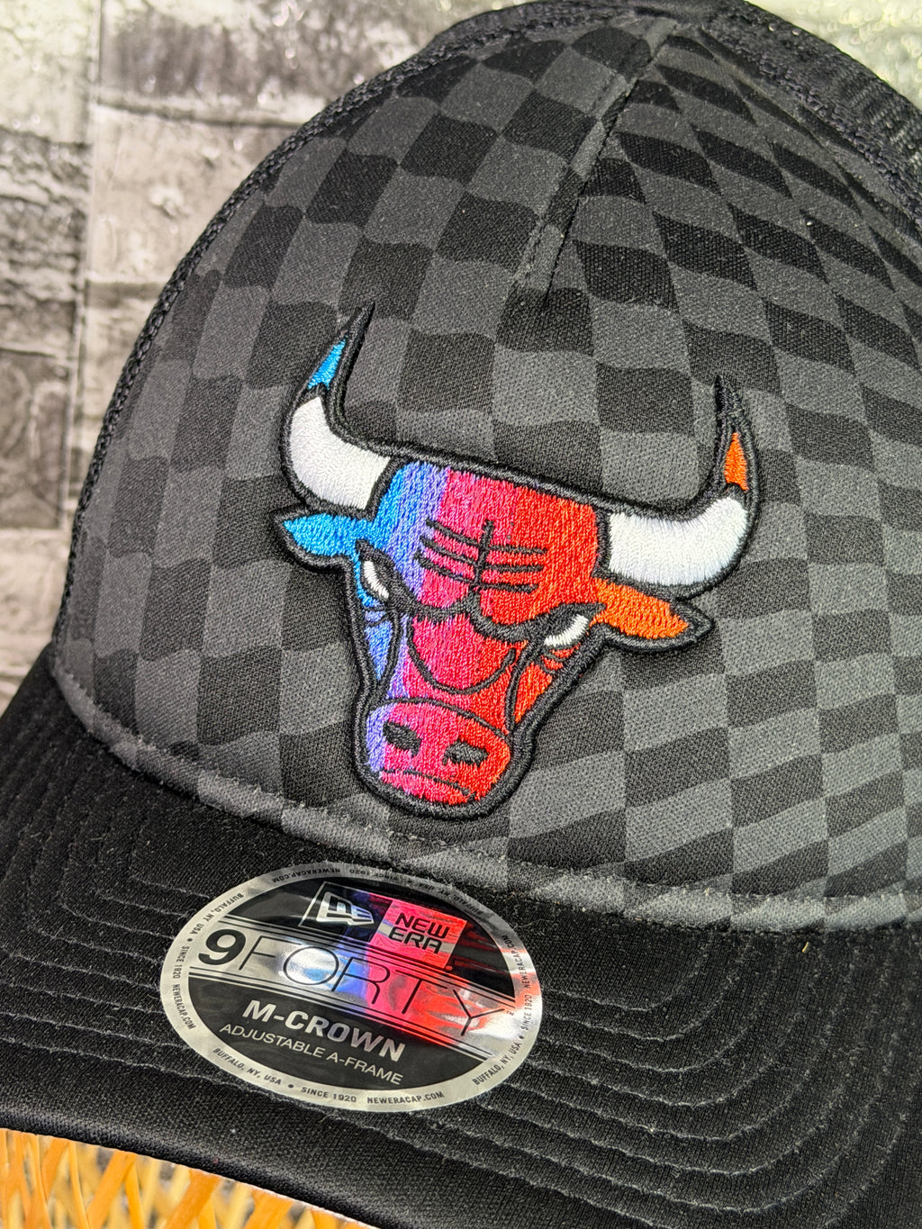 Gorra Chicago Bulls Original Mallada Negra