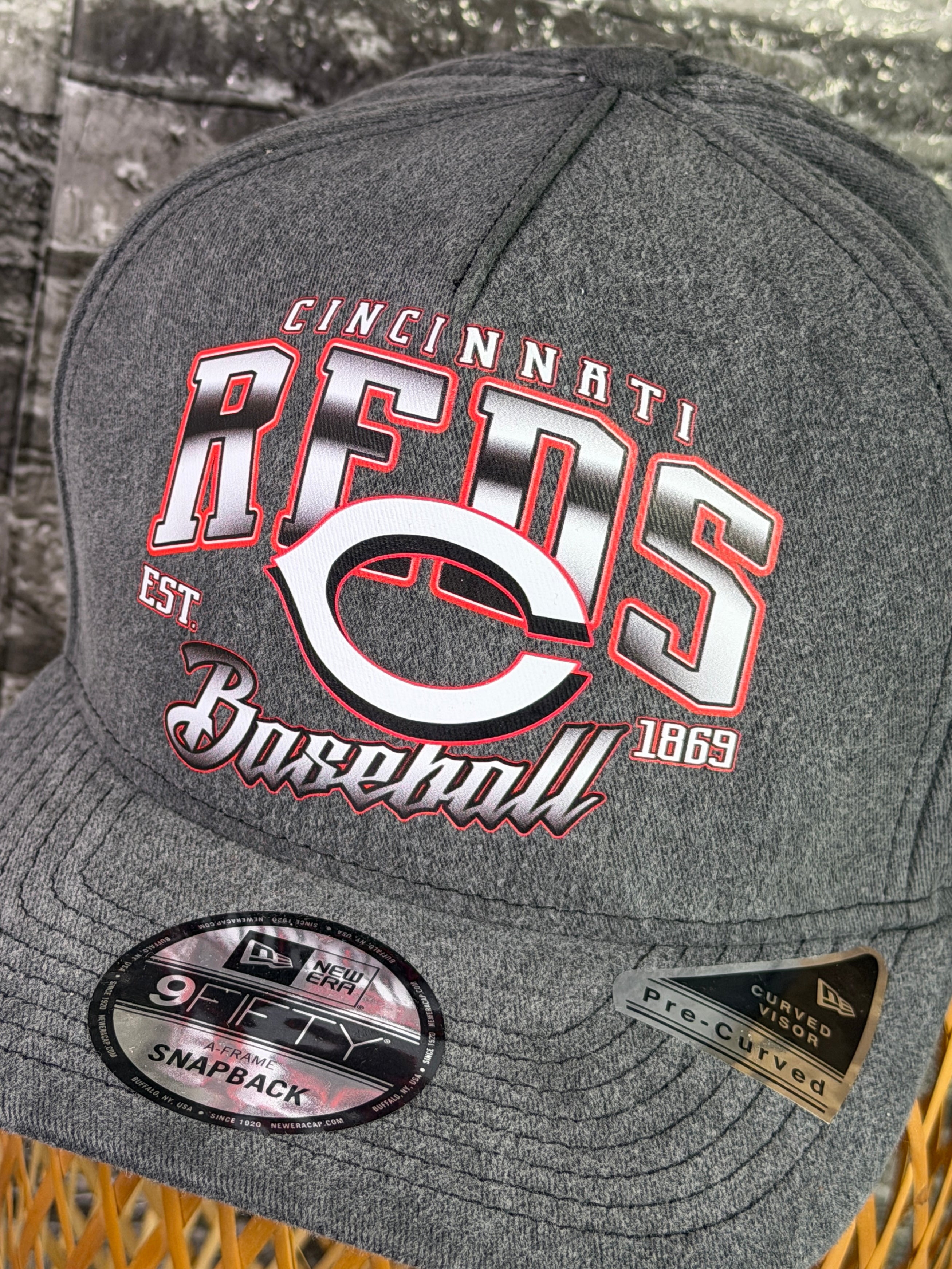 Gorra Cincinnati Reds Original Gris