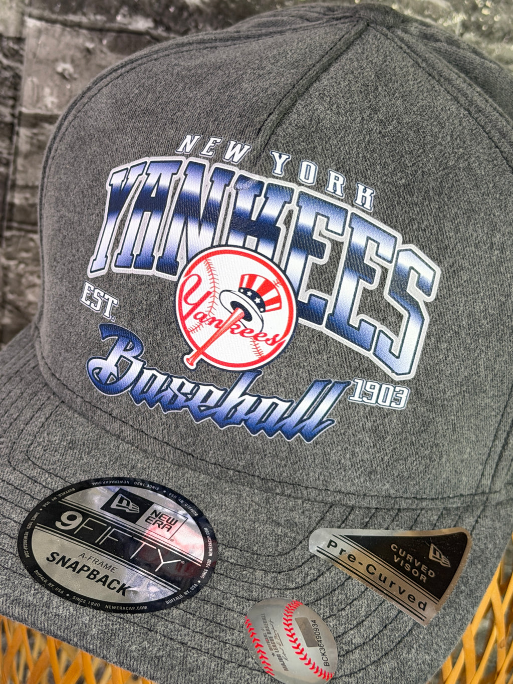 Gorra New york Yankees Original Gris