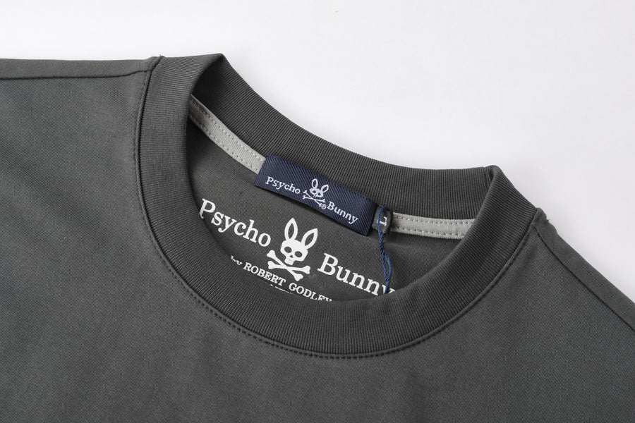 Camiseta básica psycho bunny gris