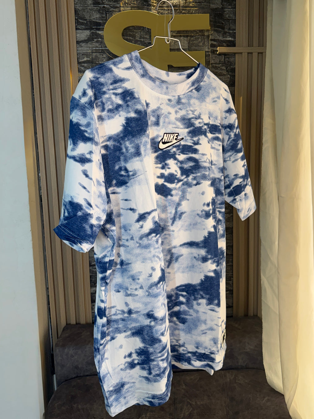 Camiseta Azul NK