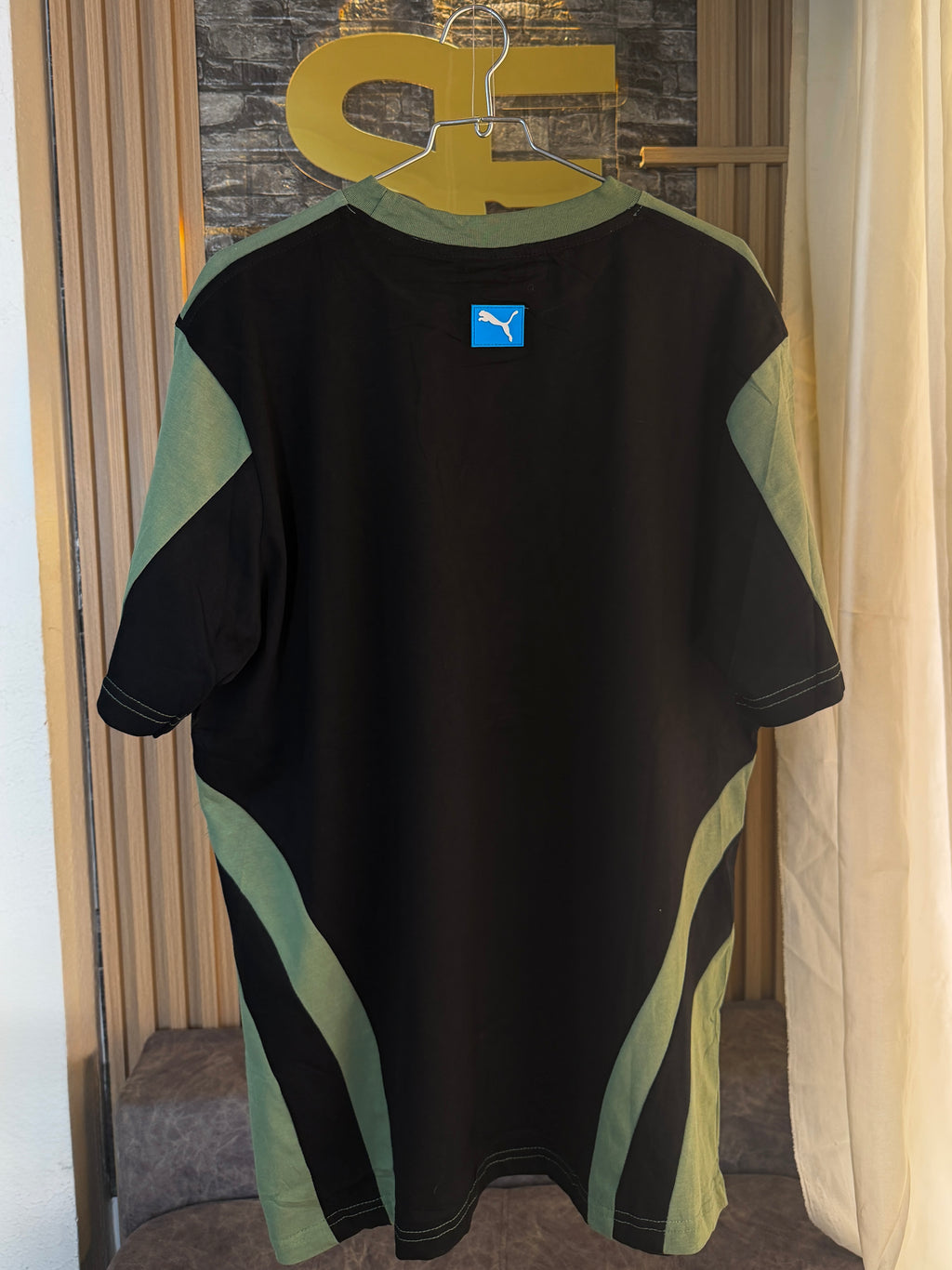 Camiseta Verde-Negro PMA