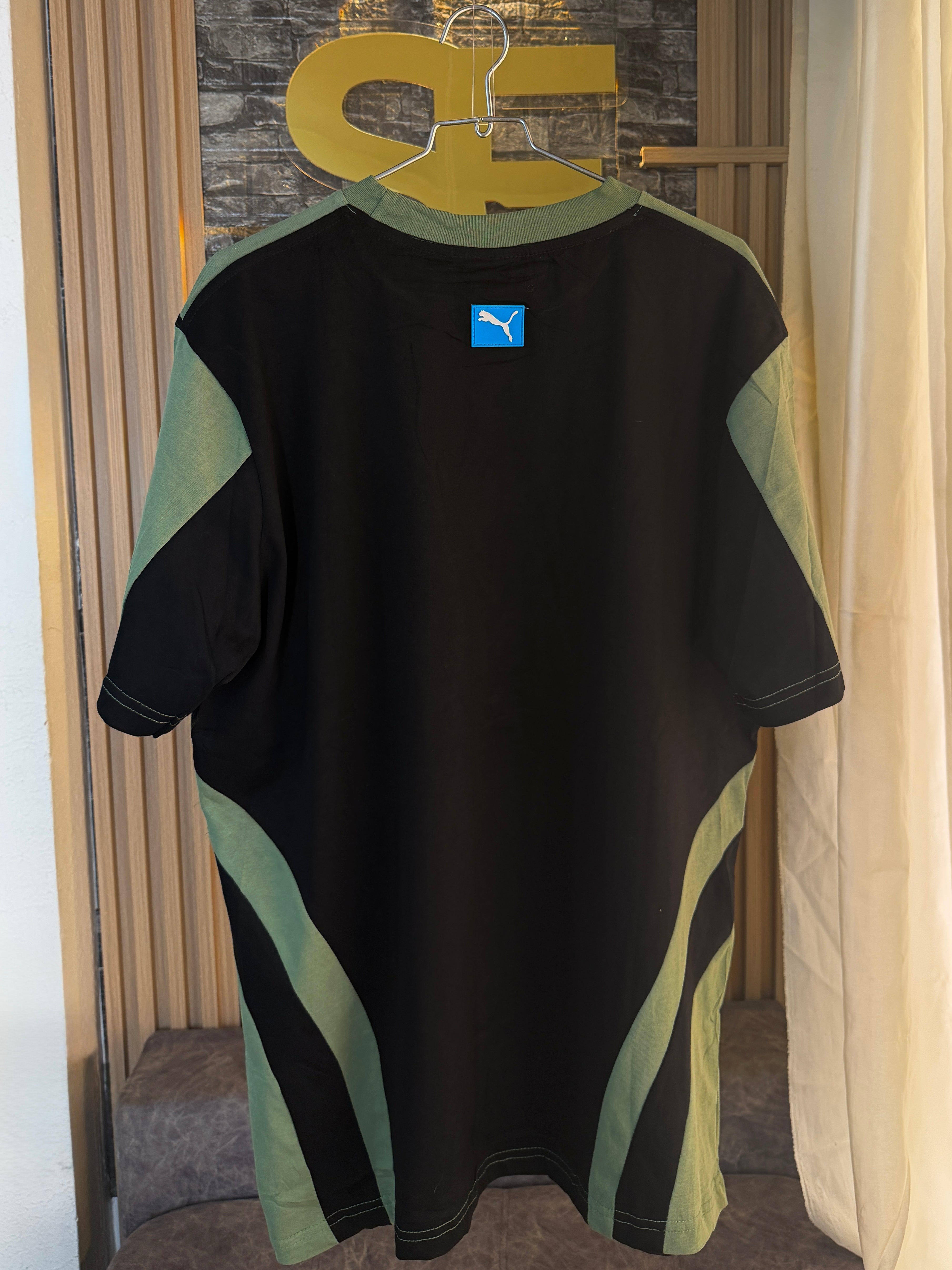 Camiseta Verde-Negro PMA