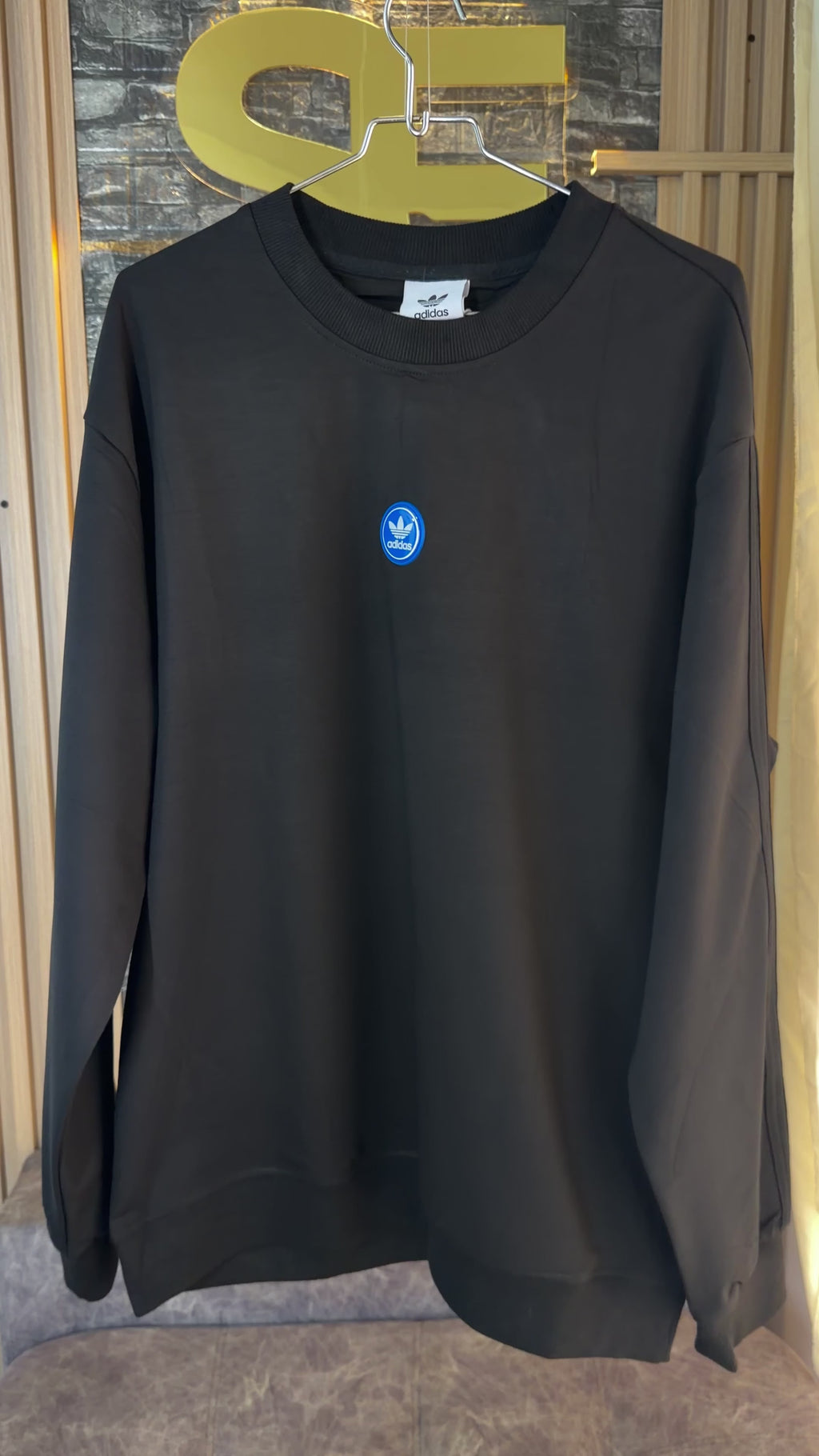 Buzo Algodón Negro ADDS